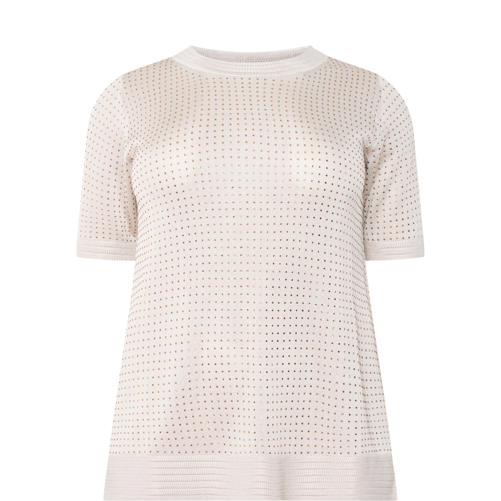 Vetrino Rhinestone Embellished Sweater