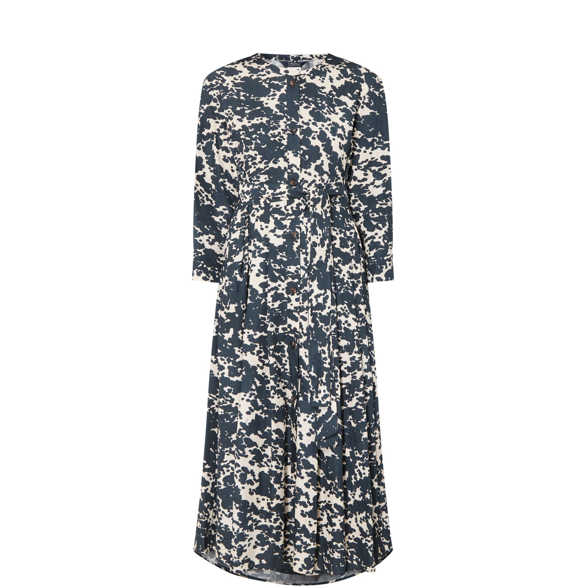 Pesche Printed Fit-and-Flare Dress