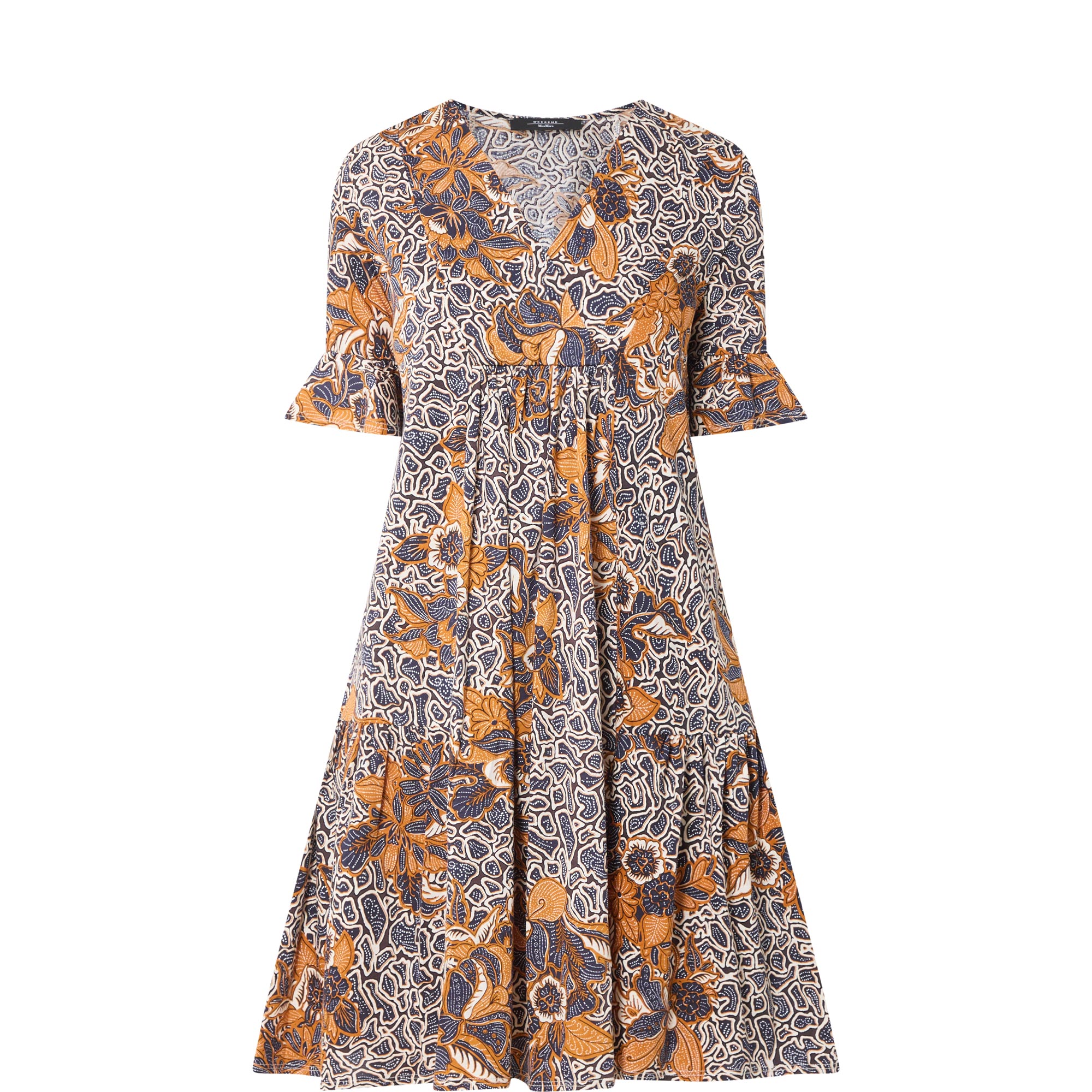 Fuoco Printed Mini Dress