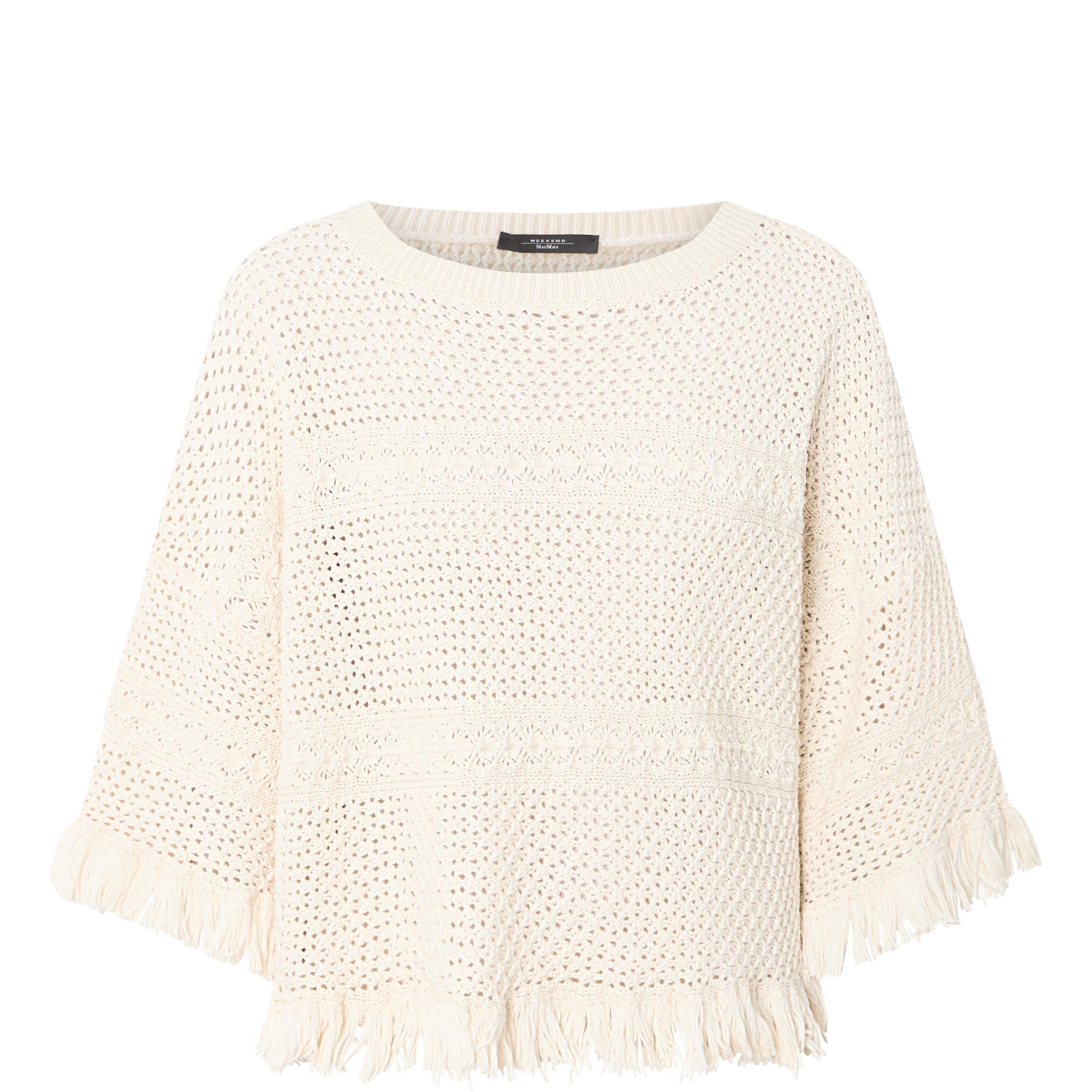 Palato Fringe Crochet Sweater