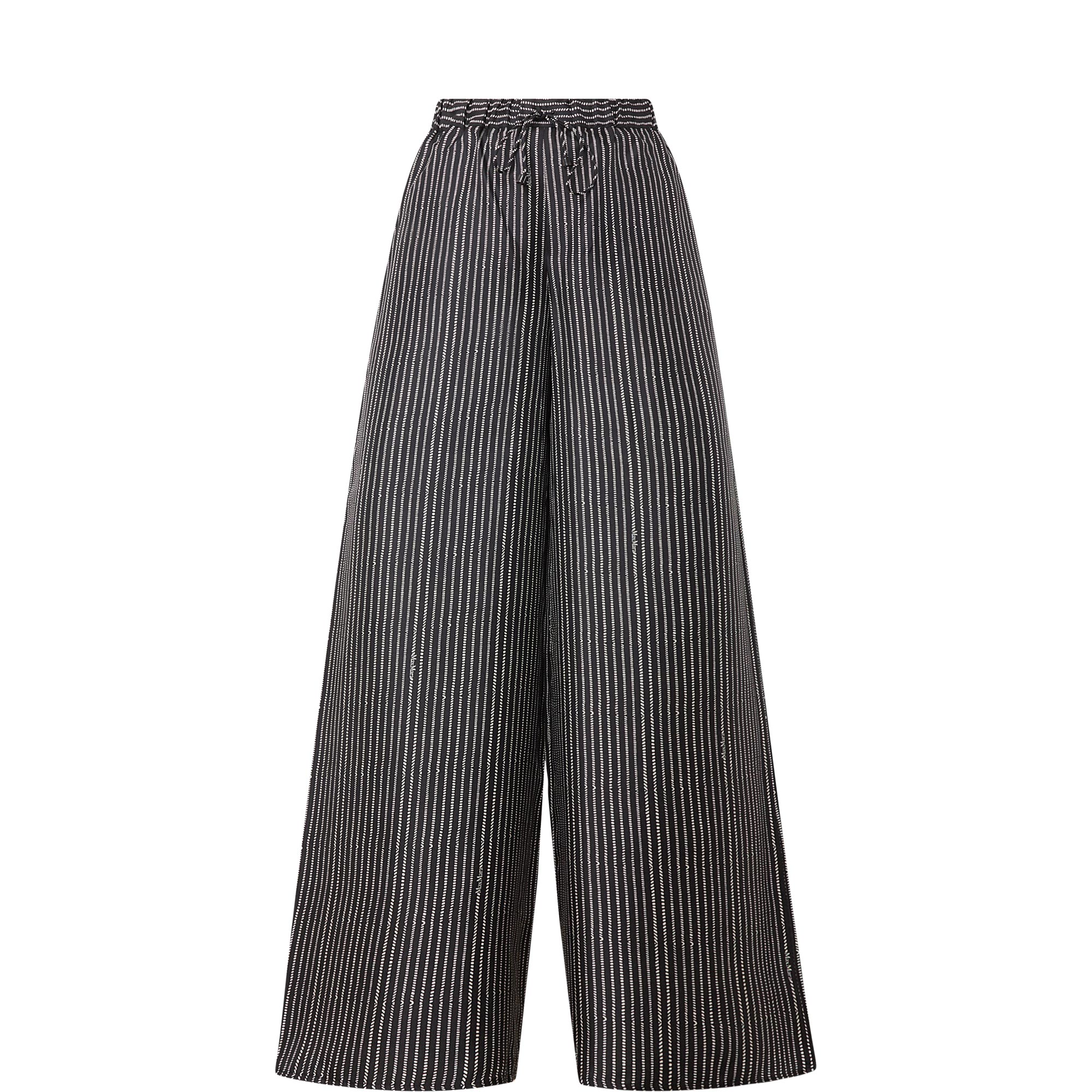 Clarino Printed Wide Leg Trousers