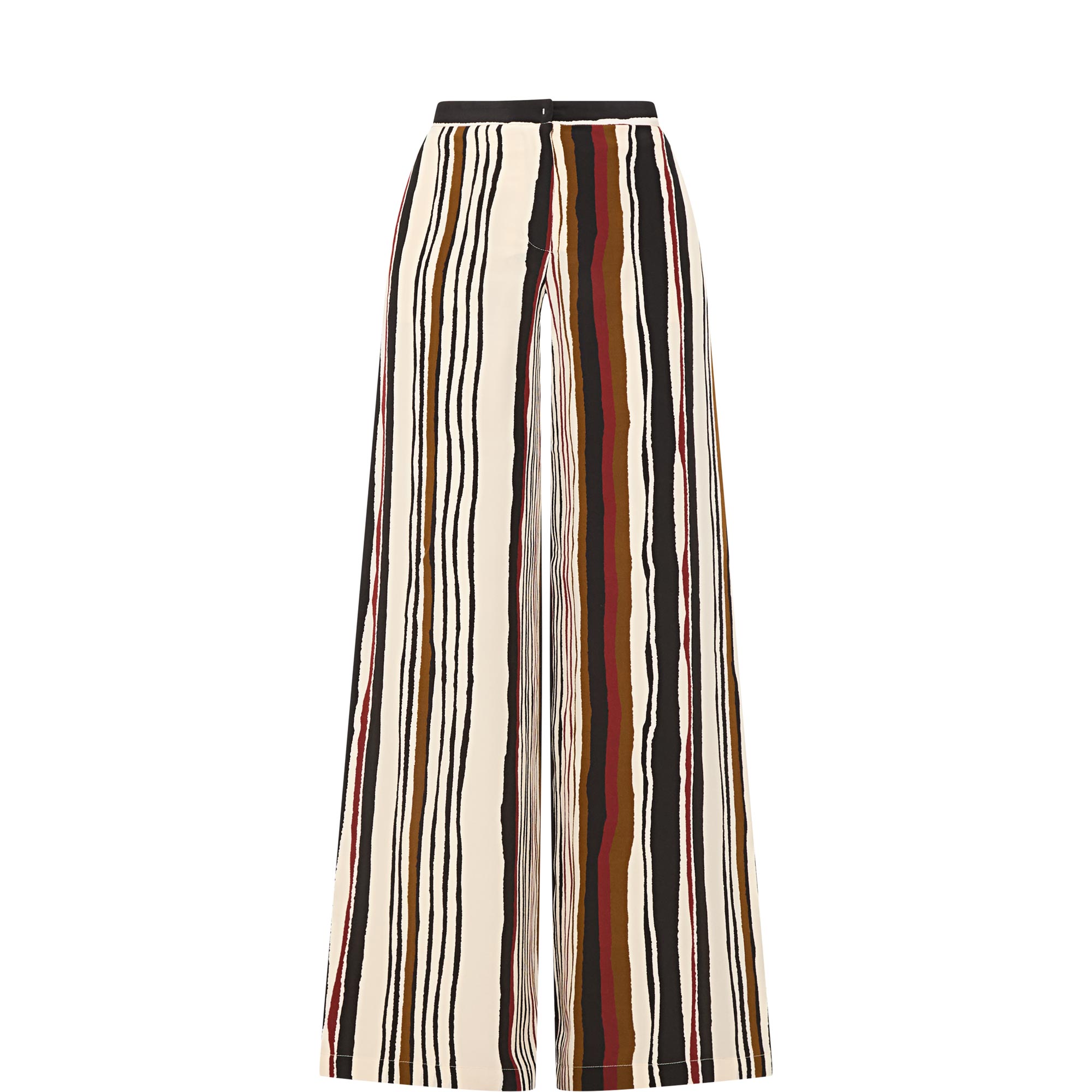 Pagano Stripe Straight Leg Trousers