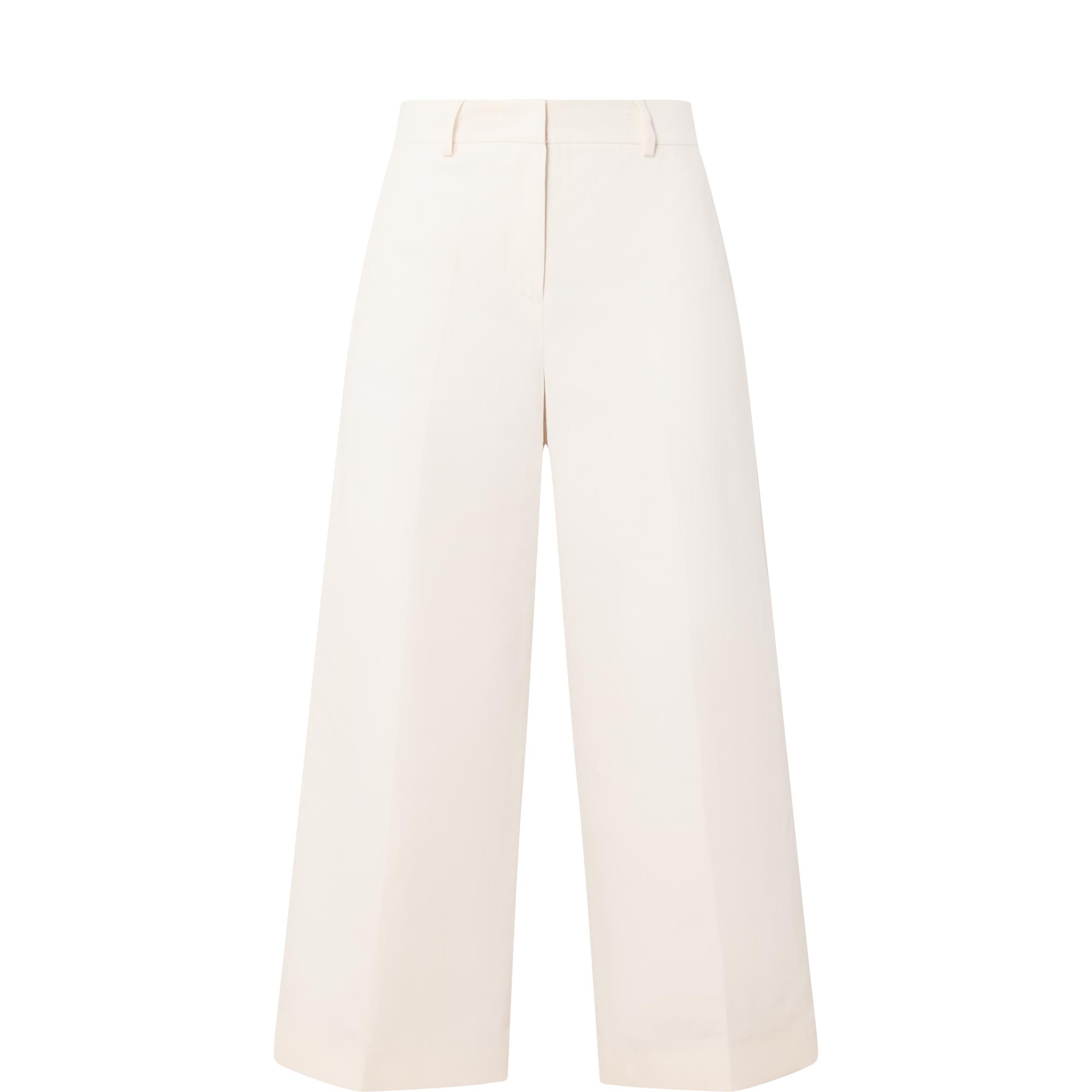 Zircone Wide Leg Cropped Trousers