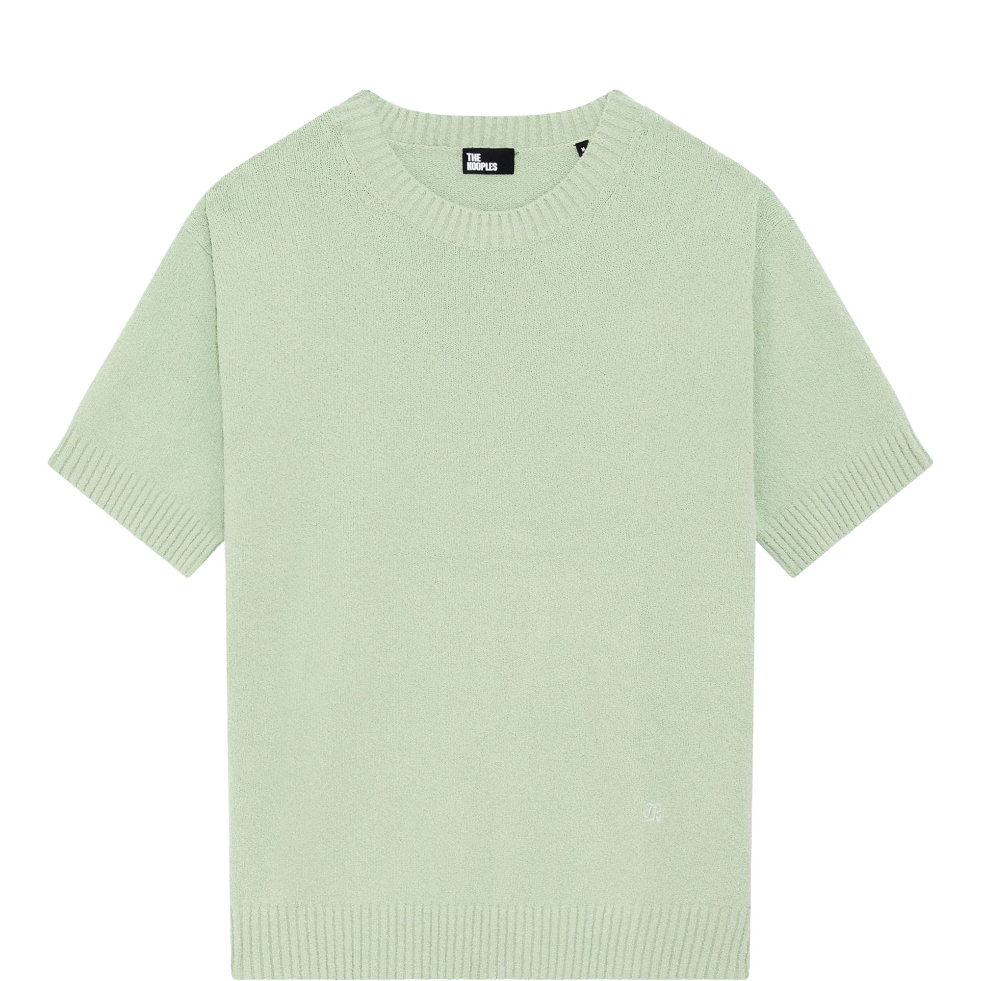 Brushed Logo Knit Sweater