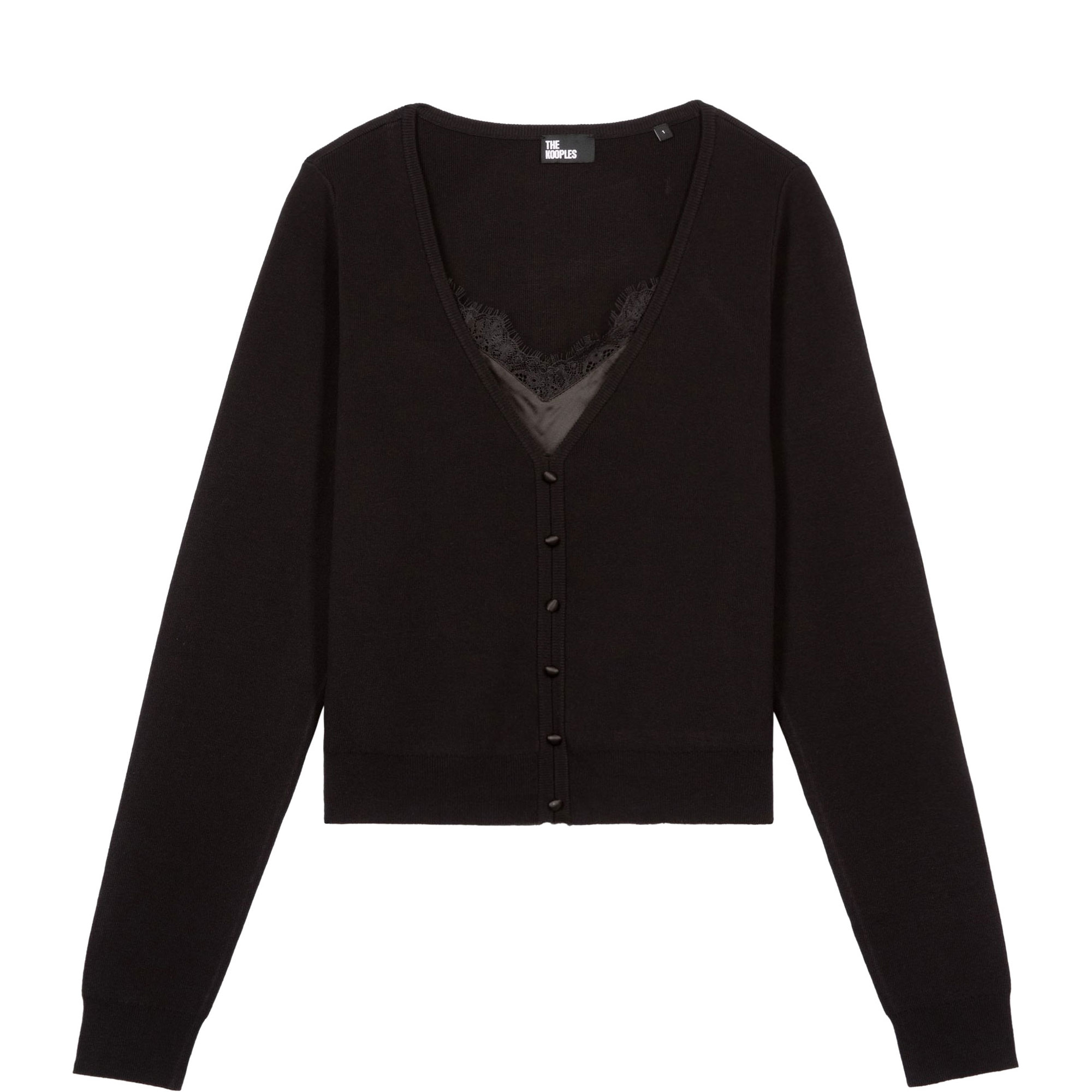 Trompe L'Oeil Lace Sweater