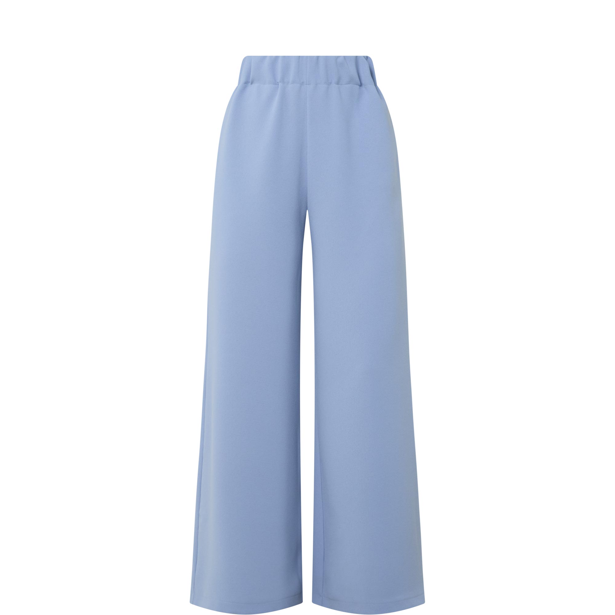 Evy Wide Leg Crepe Trousers