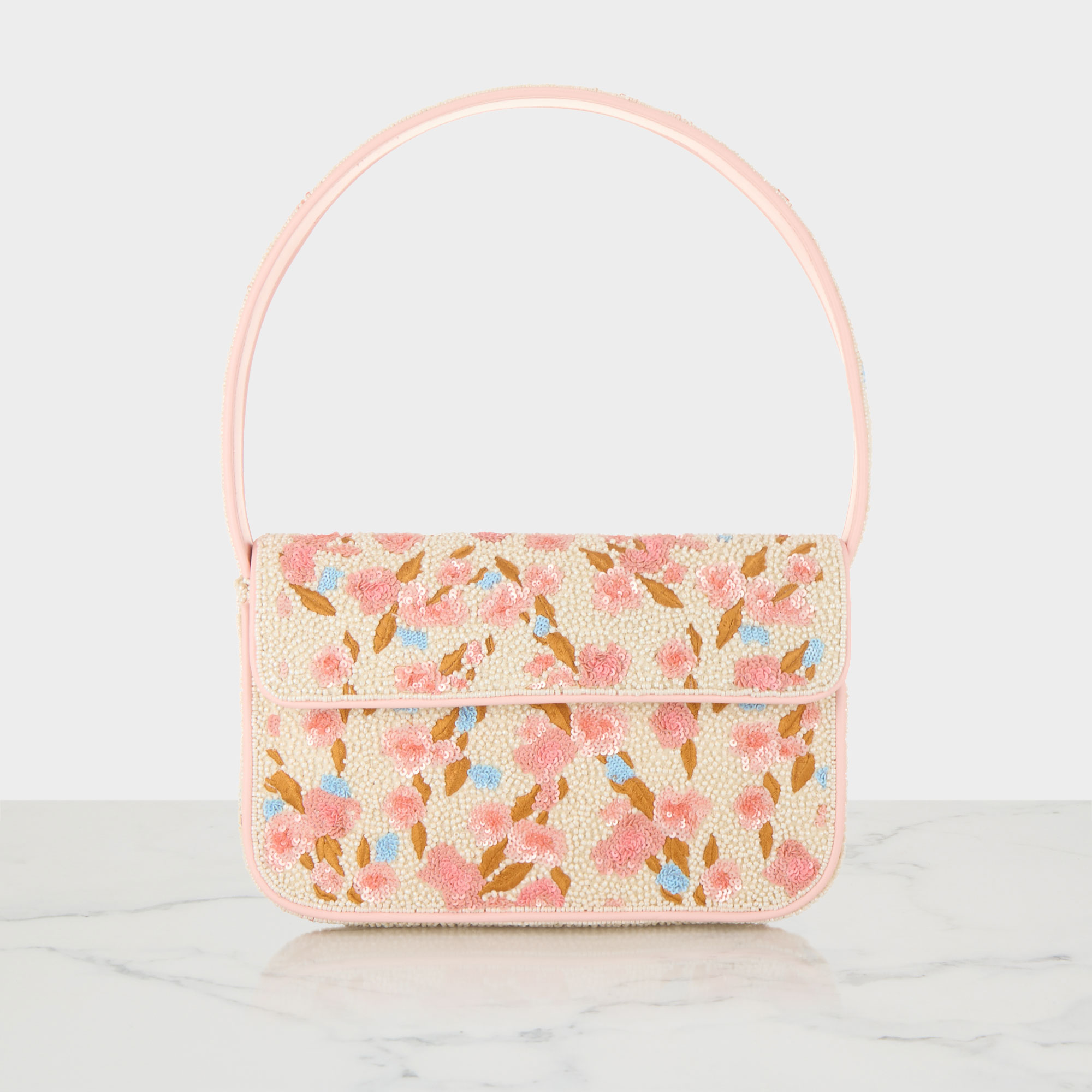 Tommy Spring Day Beaded Shoulder Bag