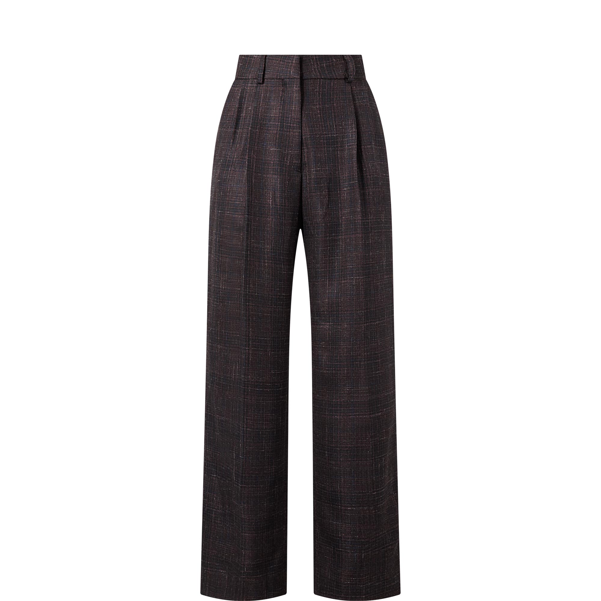 Askari Check Straight Leg Trousers