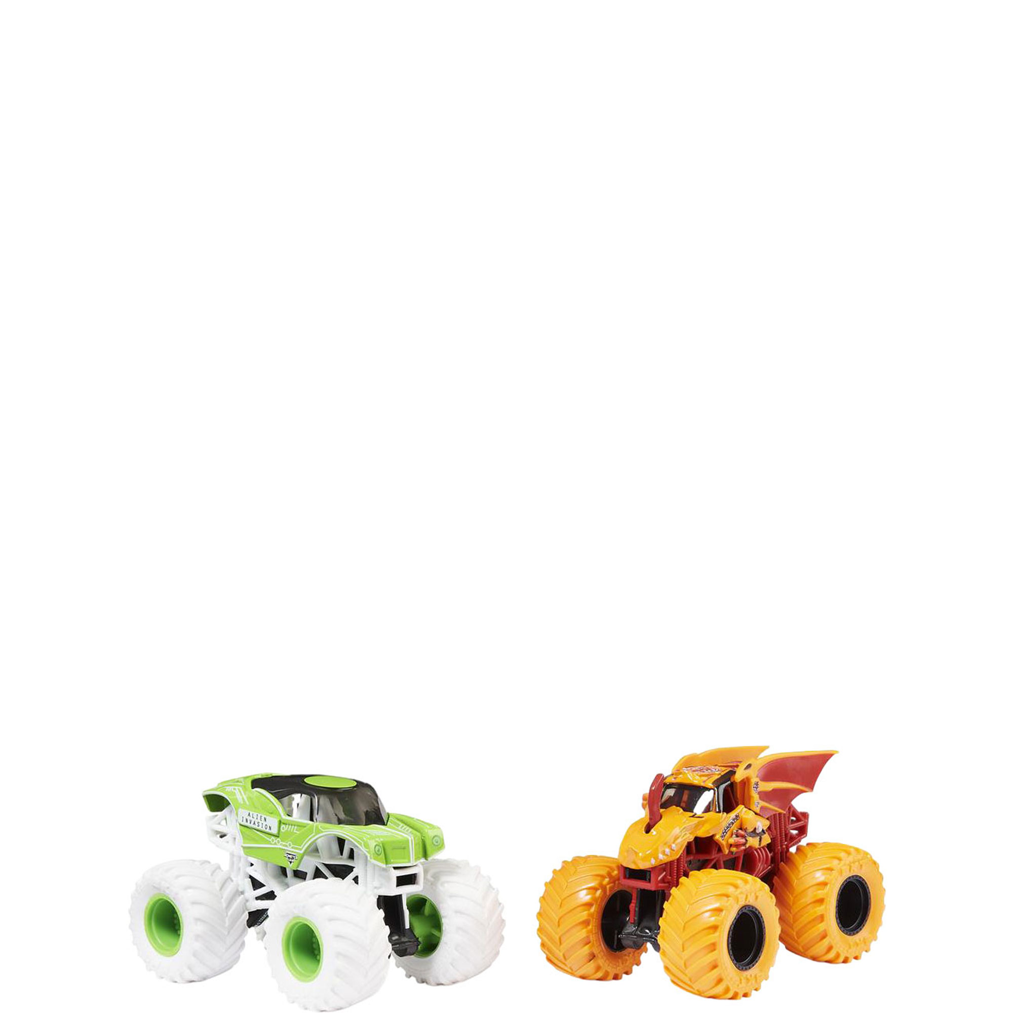 Official 1:64 Scale Die-Cast Assorted Monster Trucks Two-Pack