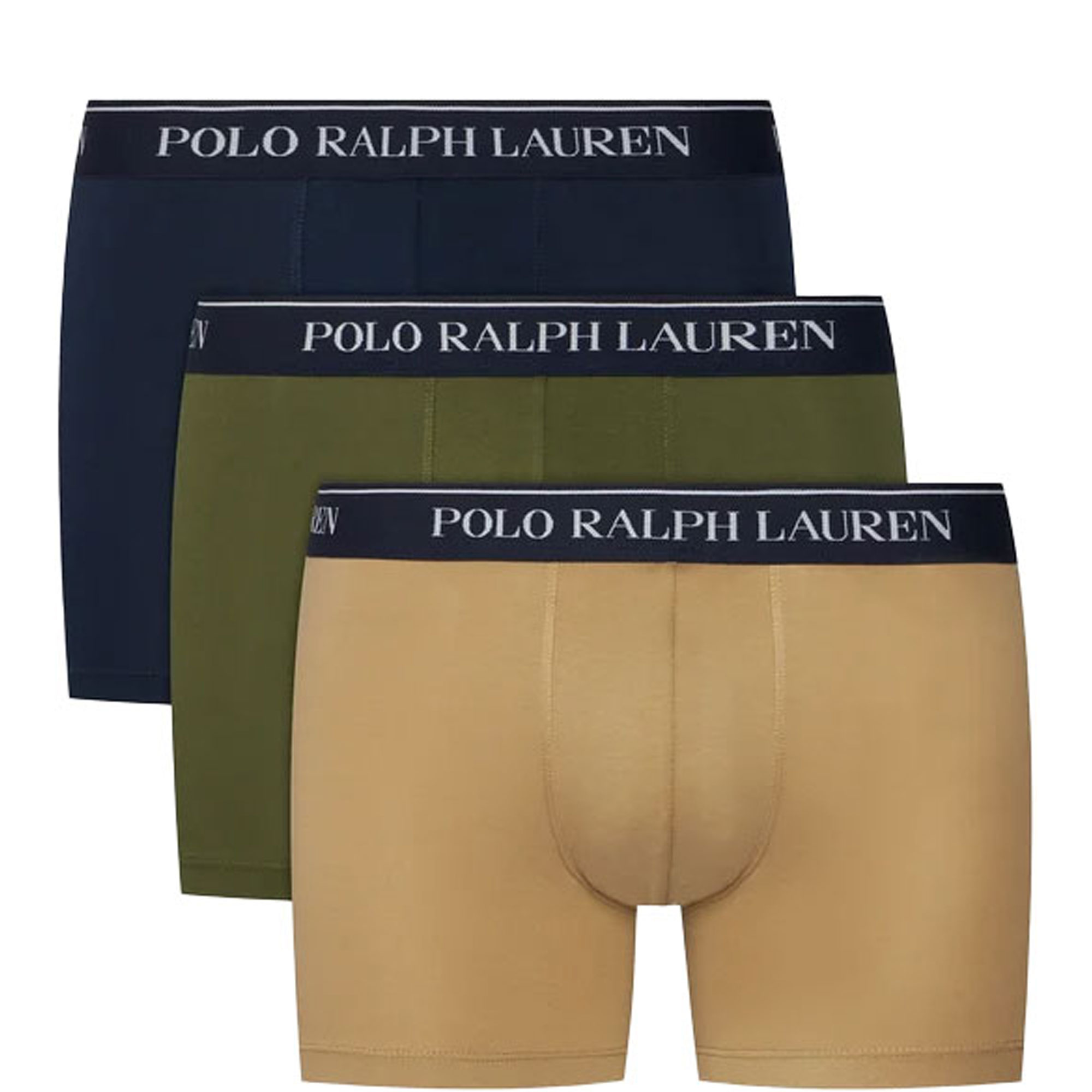 Three-Pack Logo Boxer Briefs