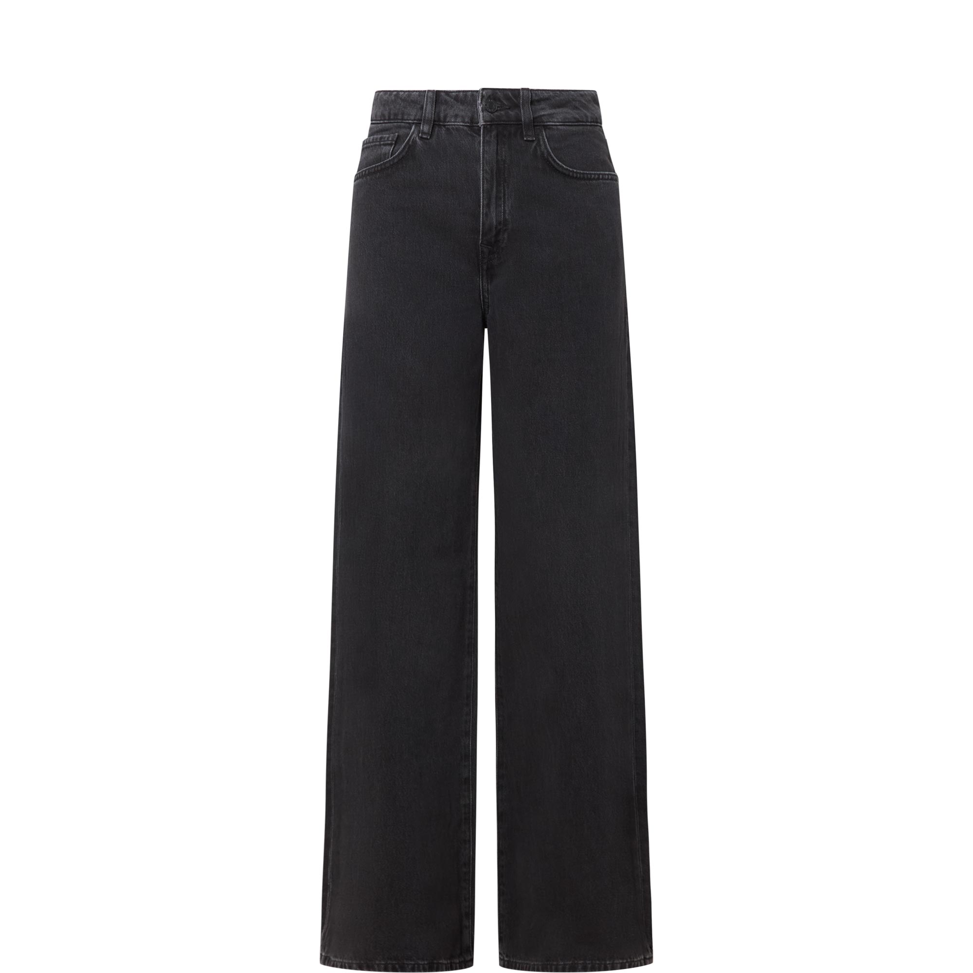 High-Rise Wide Leg Jeans