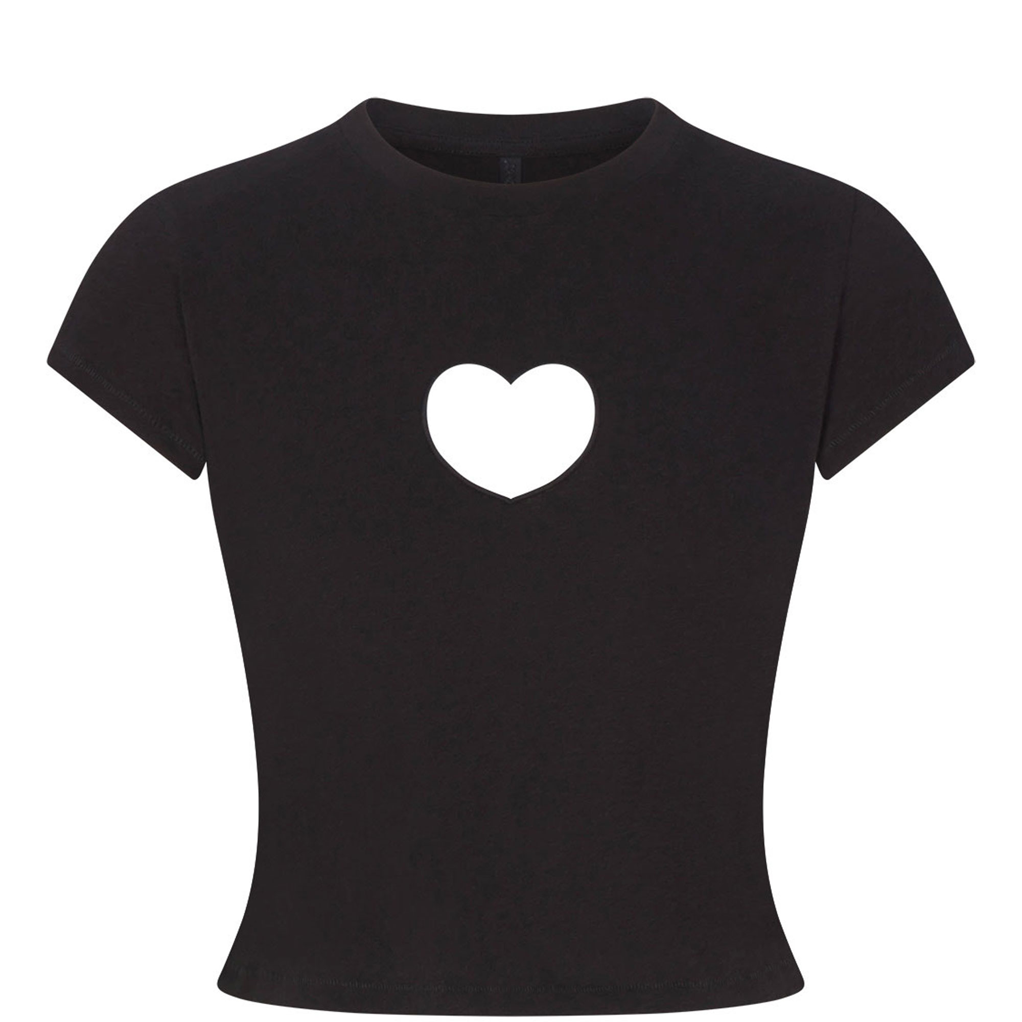 Baby Heart T-Shirt Washed Onyx