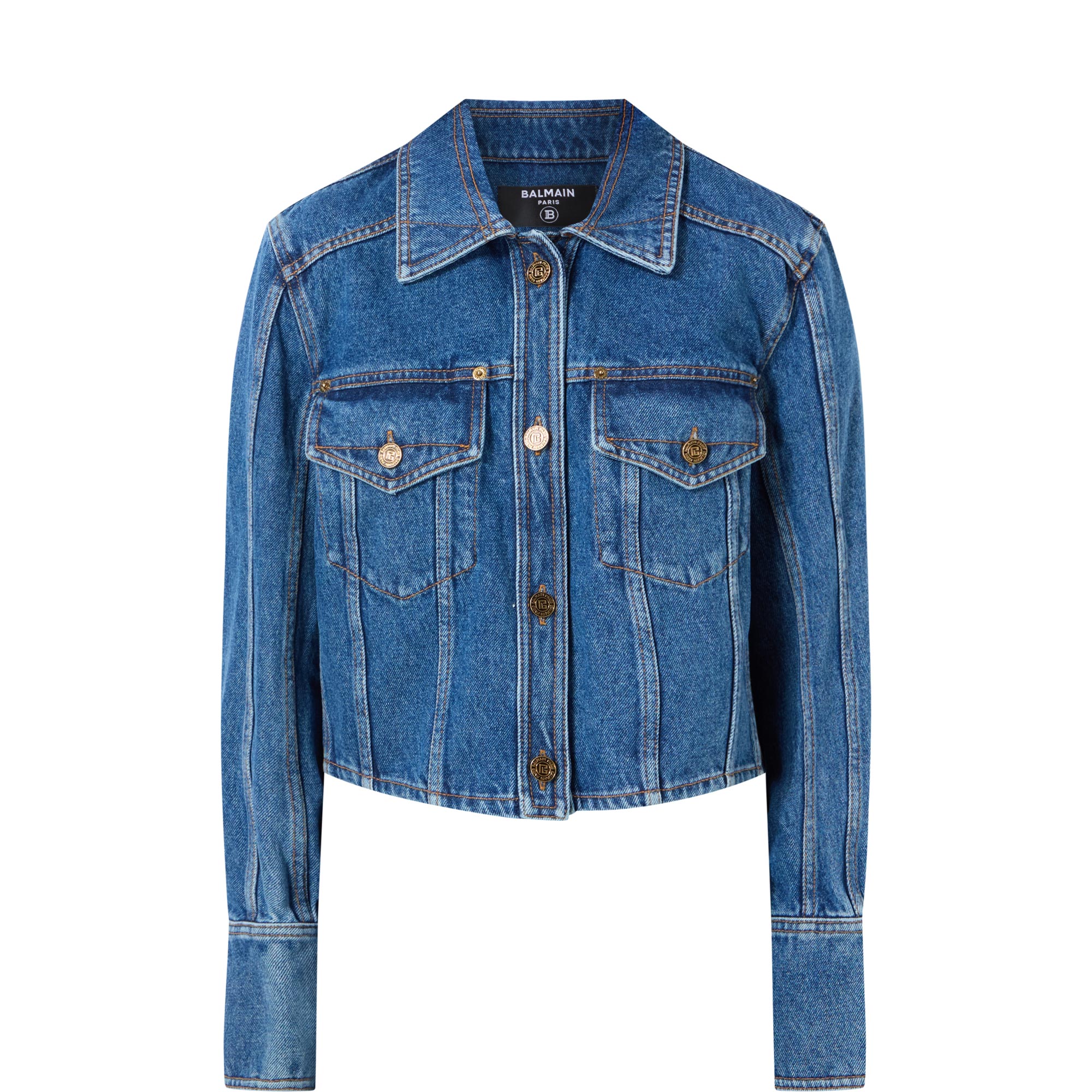 Cropped Denim Jacket