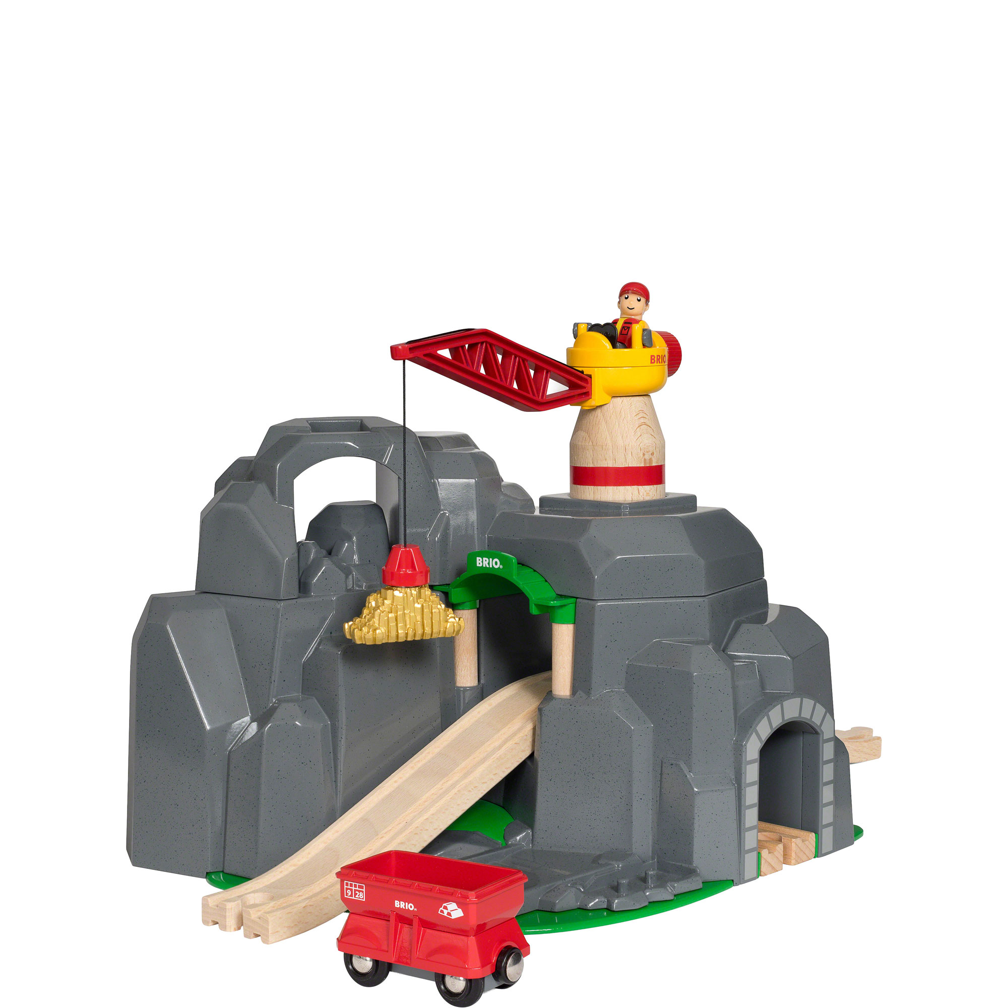 World: Crane & Mountain Tunnel Set