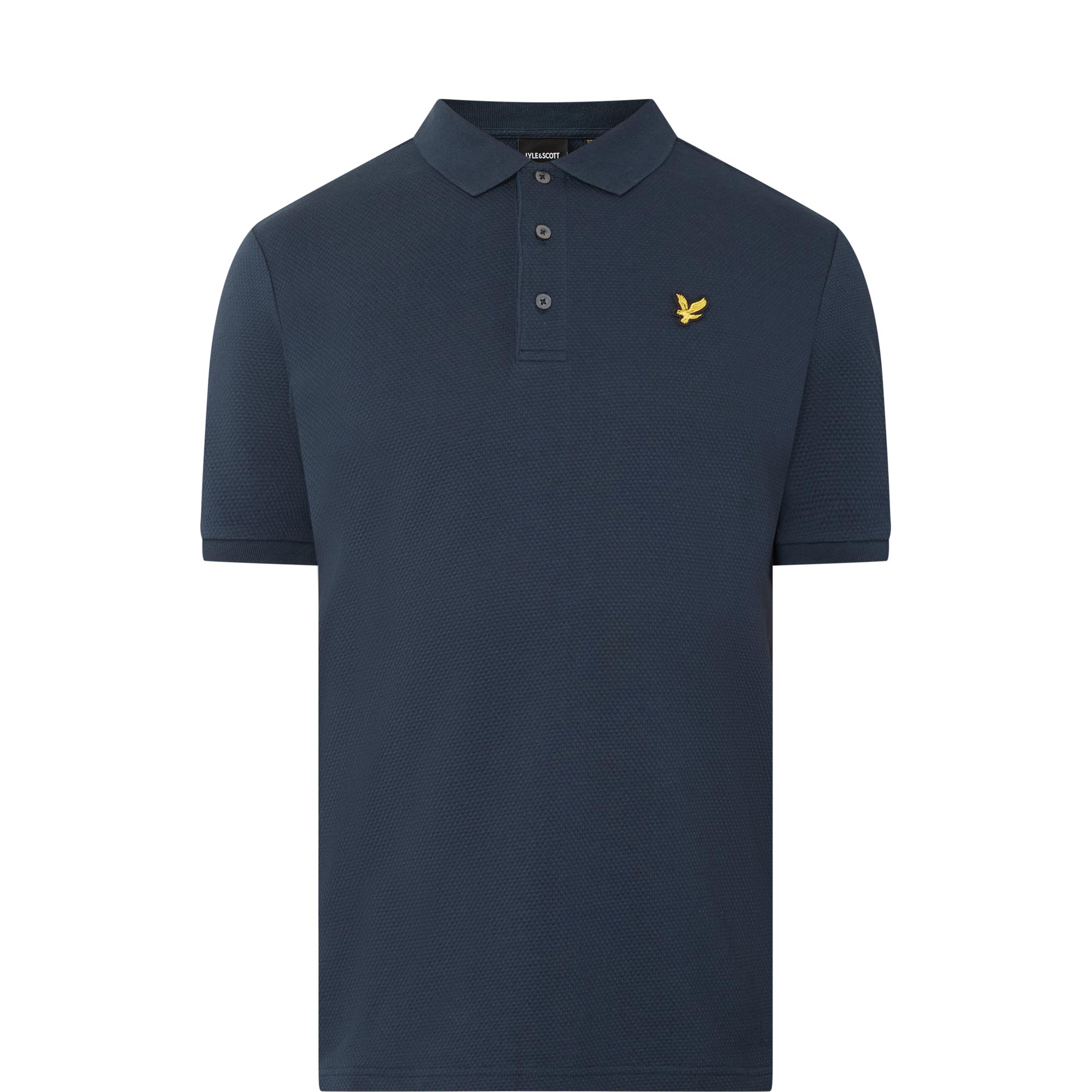 Logo Popcorn Jacquard Polo Shirt