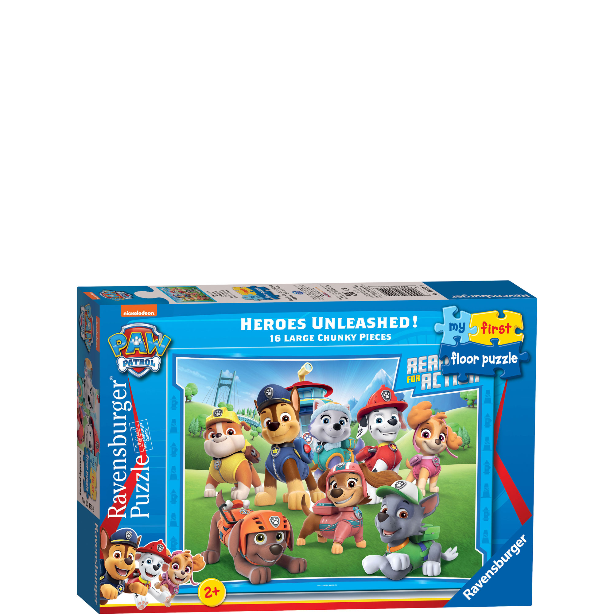 My First Floor Puzzle: Paw Patrol Heroes Unleashed