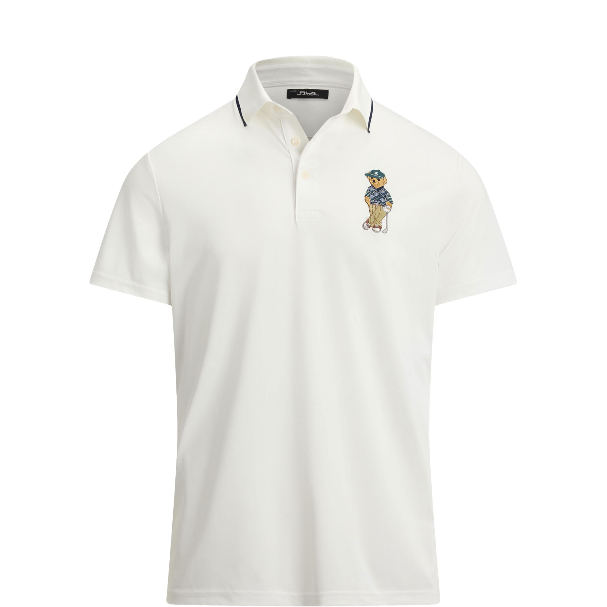 Polo Bear Logo Tailored Polo Shirt