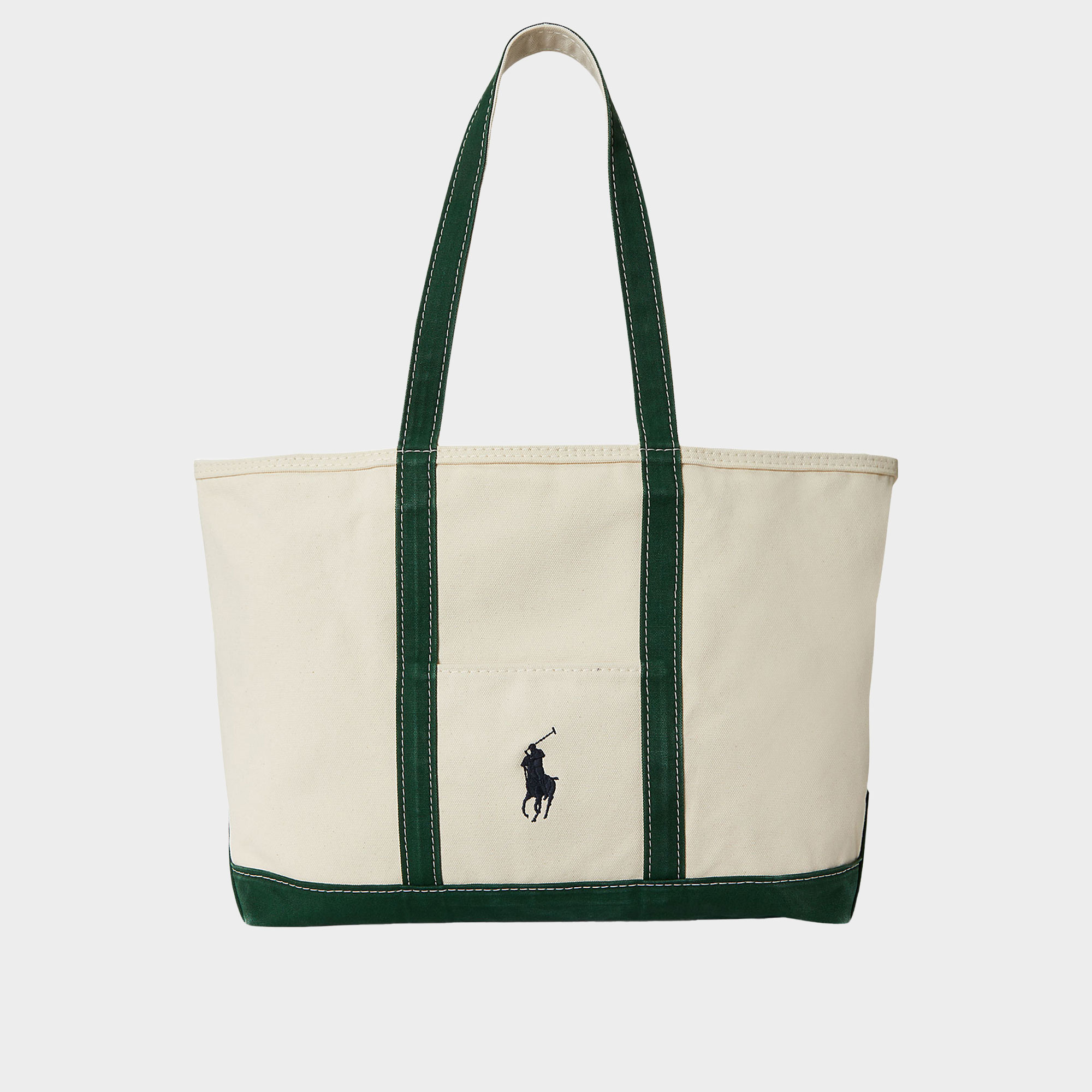 Big Pony Logo Canvas Tote Bag