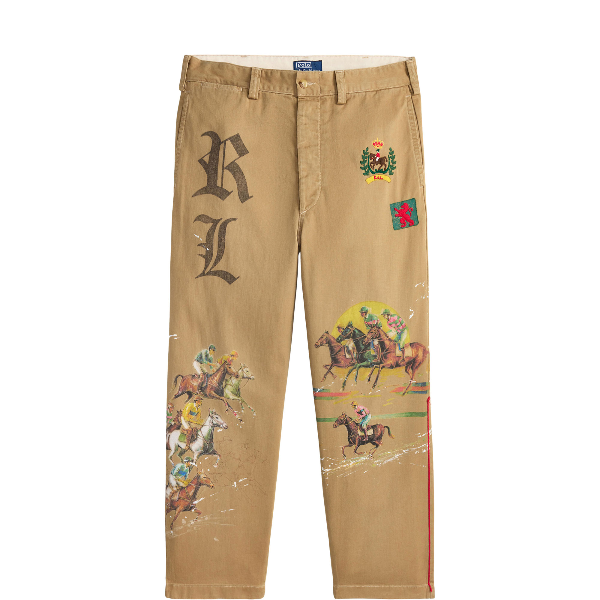 Burroughs Logo Oversized Chinos