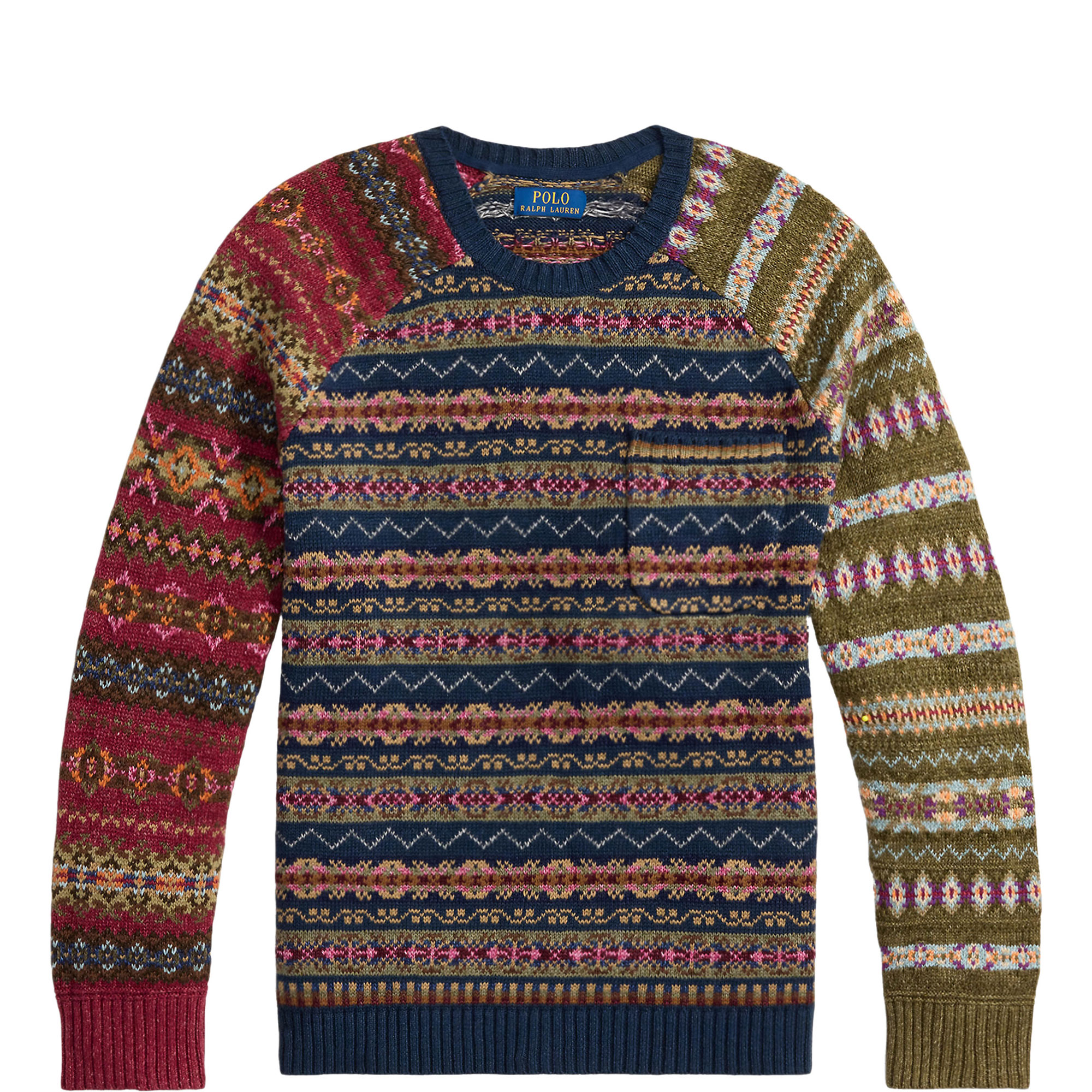 Fair-Isle Knit Sweater