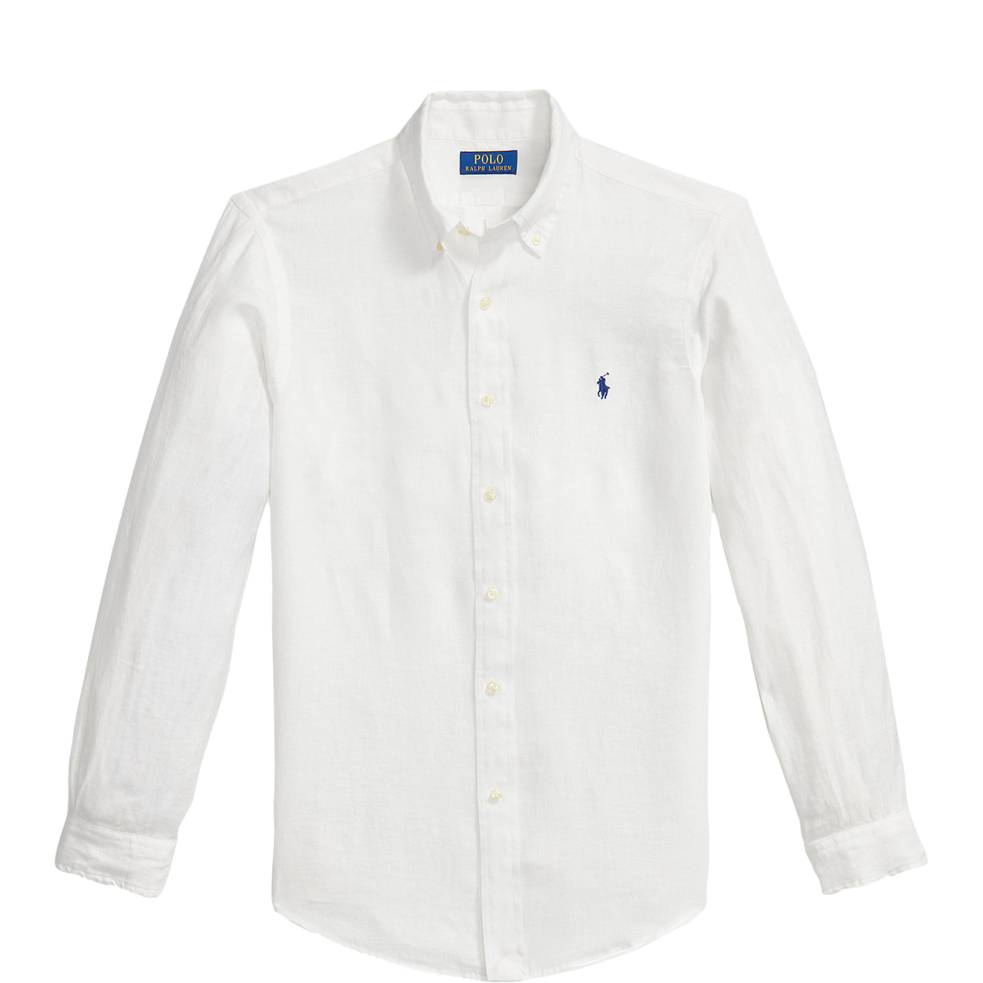 Polo Player Logo Linen Shirt