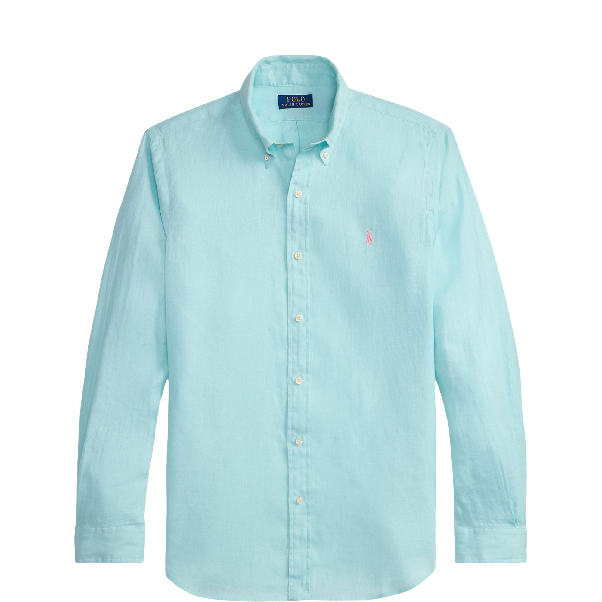 Polo Player Logo Linen Shirt