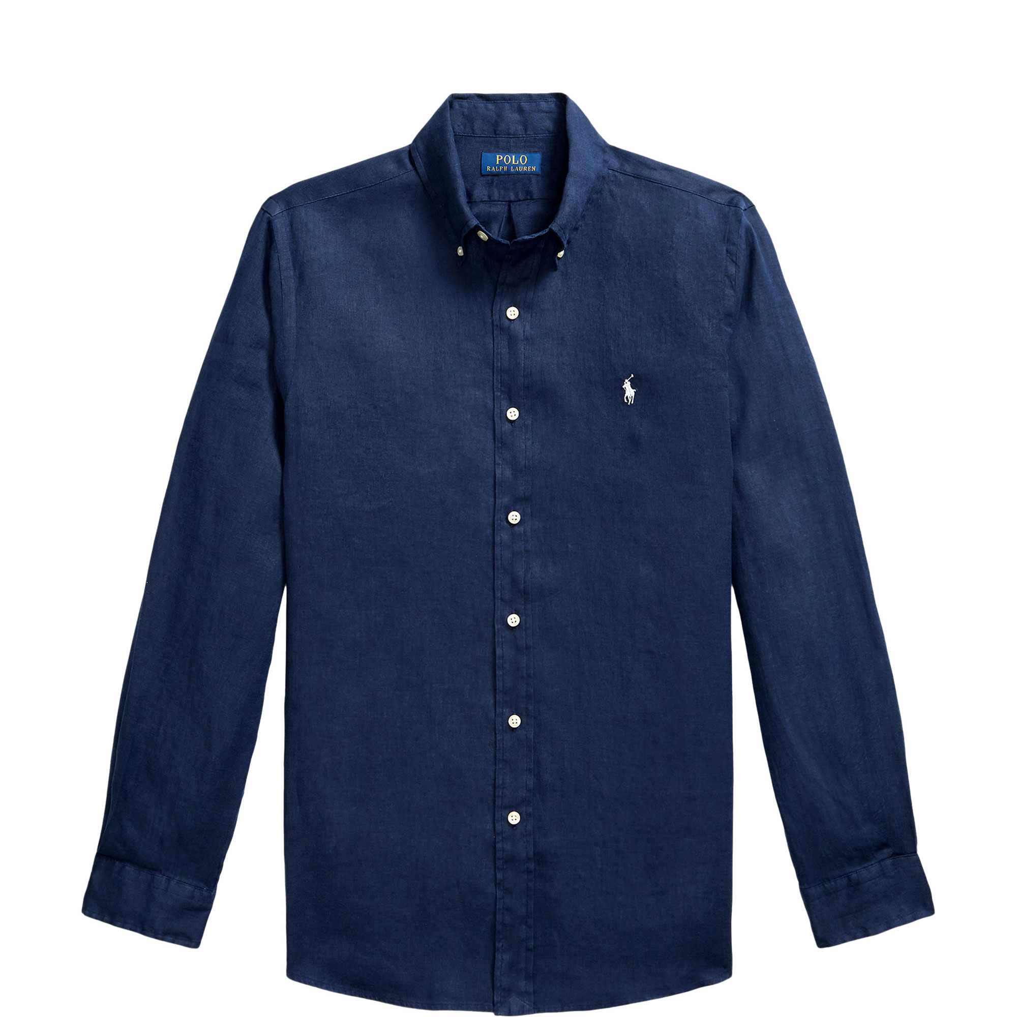 Polo Player Logo Linen Shirt