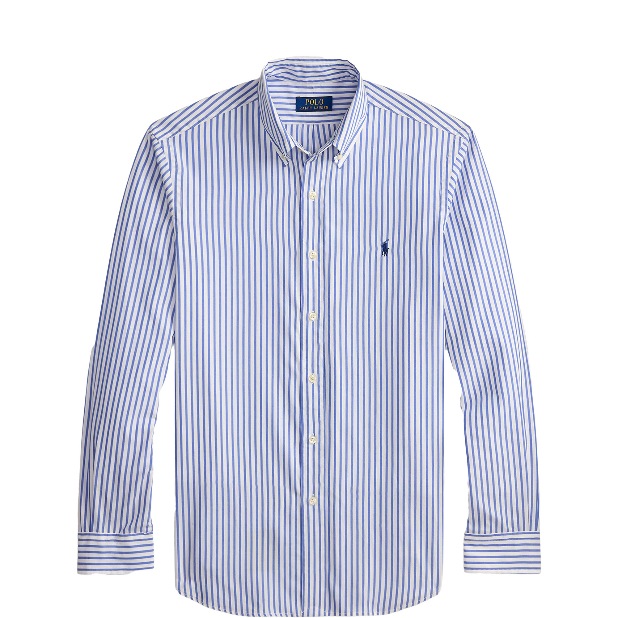 Striped Pony Logo Custom Broadcloth Shirt