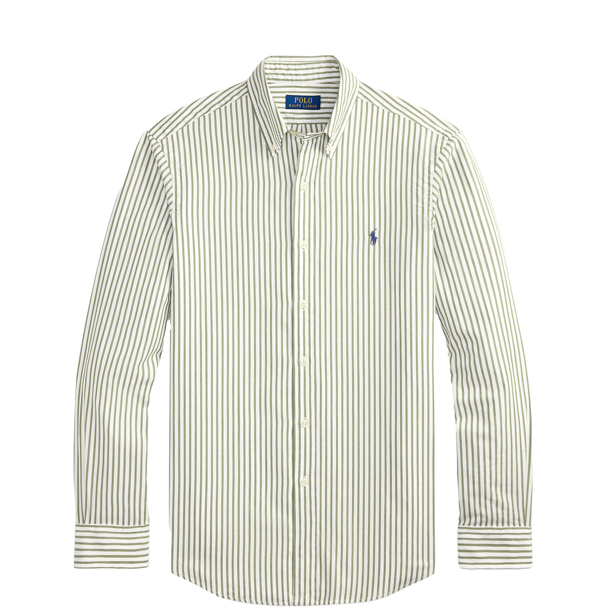 Striped Pony Logo Custom Broadcloth Shirt