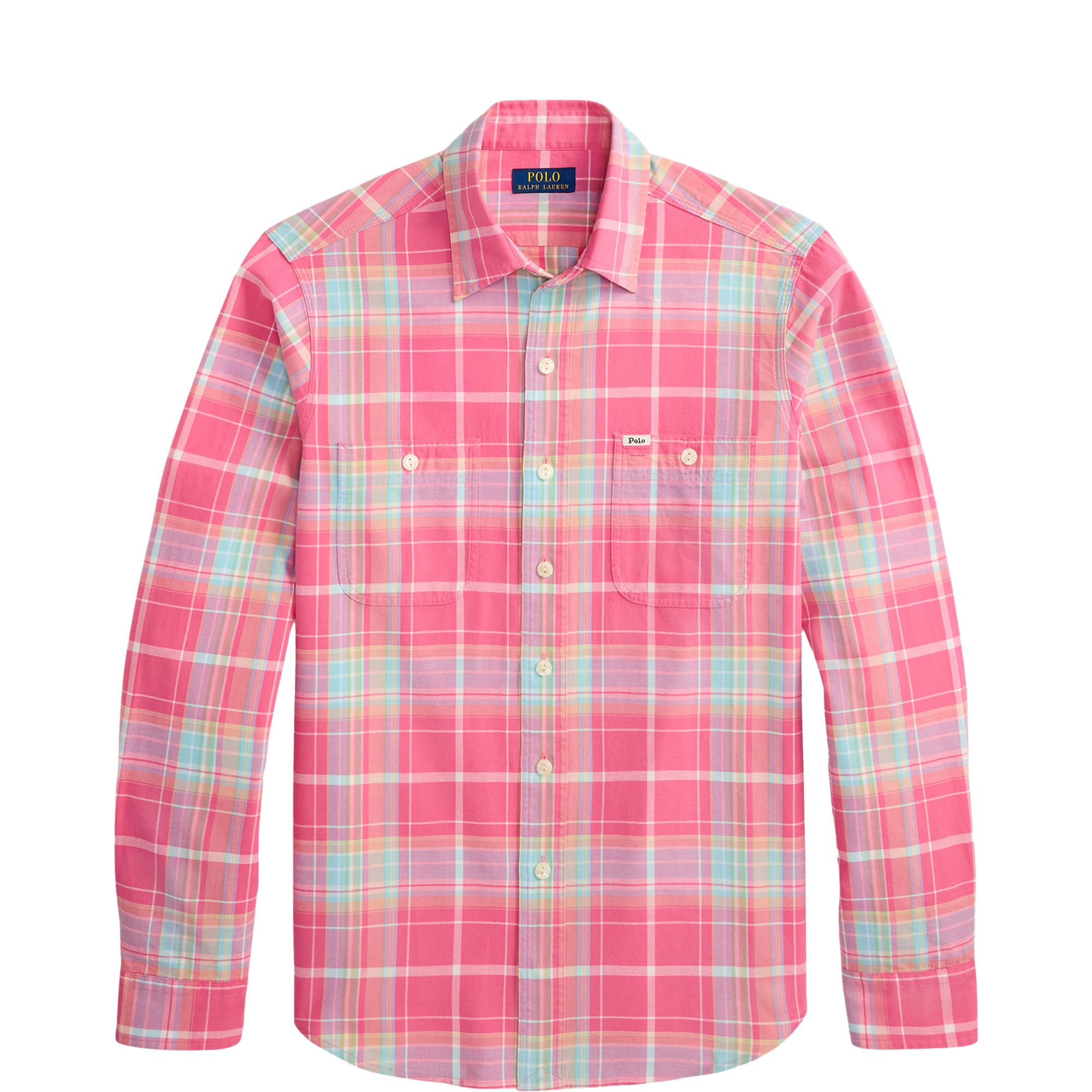 Logo Label Check Chino Workshirt