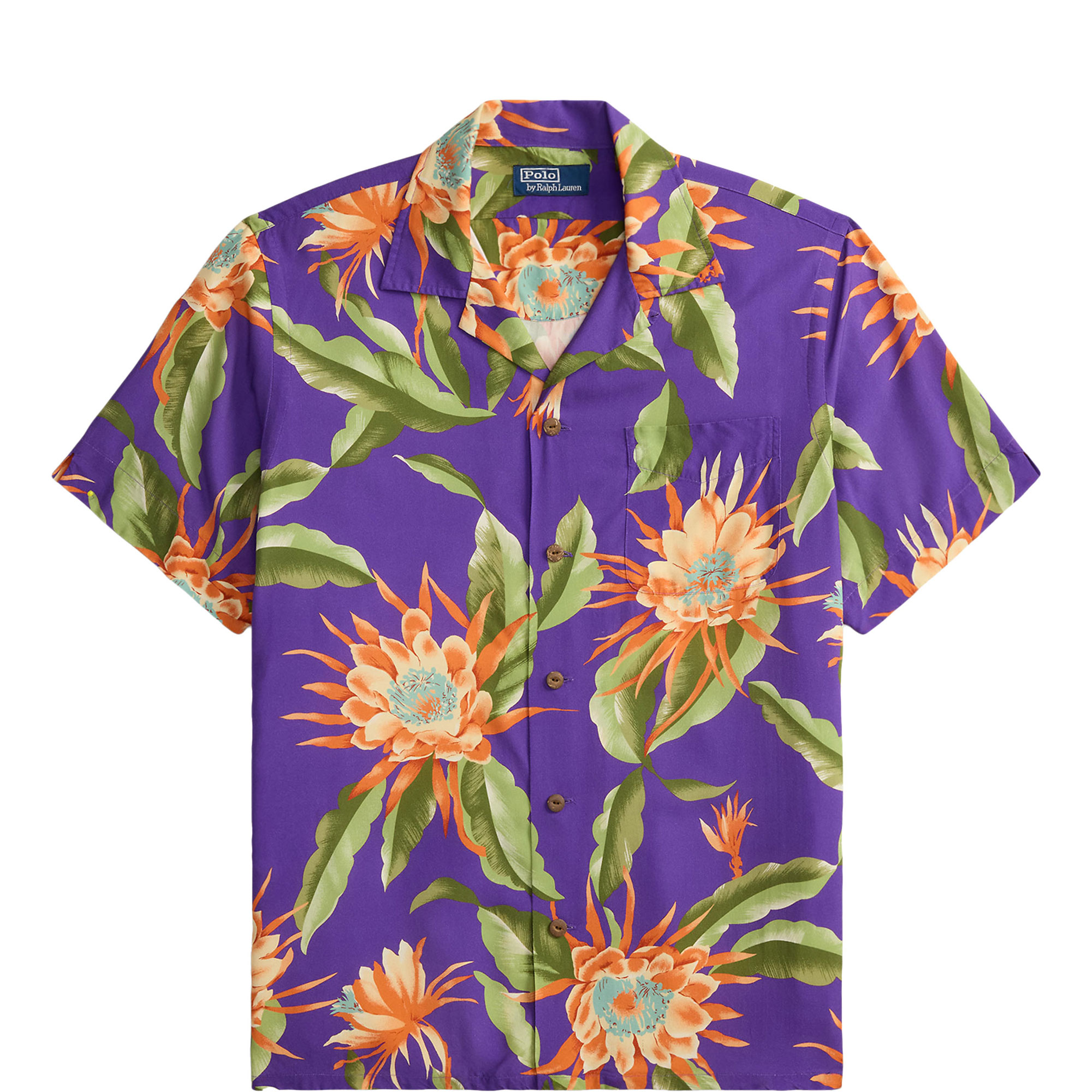 Tropical Floral Camp Casual Shirt