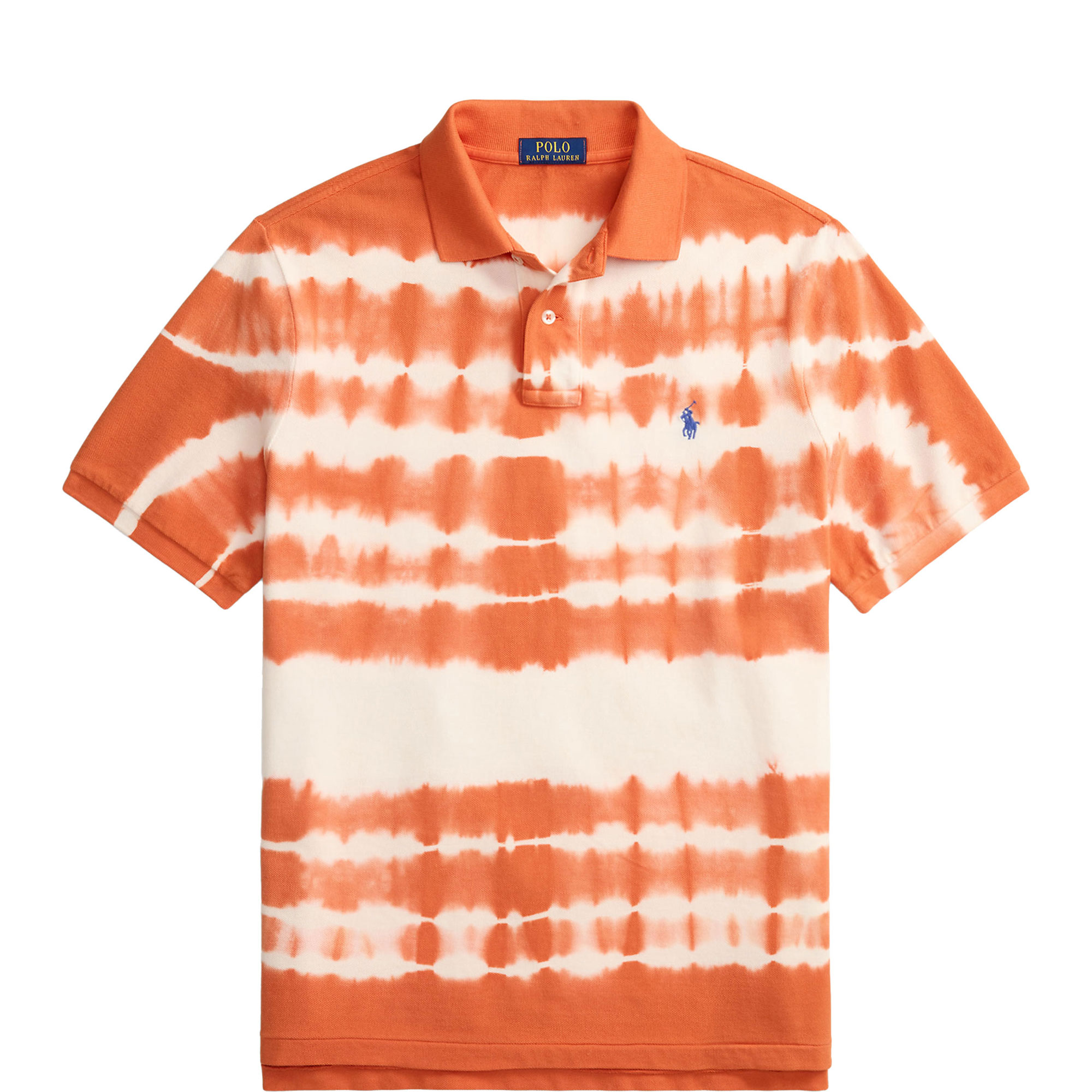 Pony Logo Tie-Dye Mesh Polo Shirt