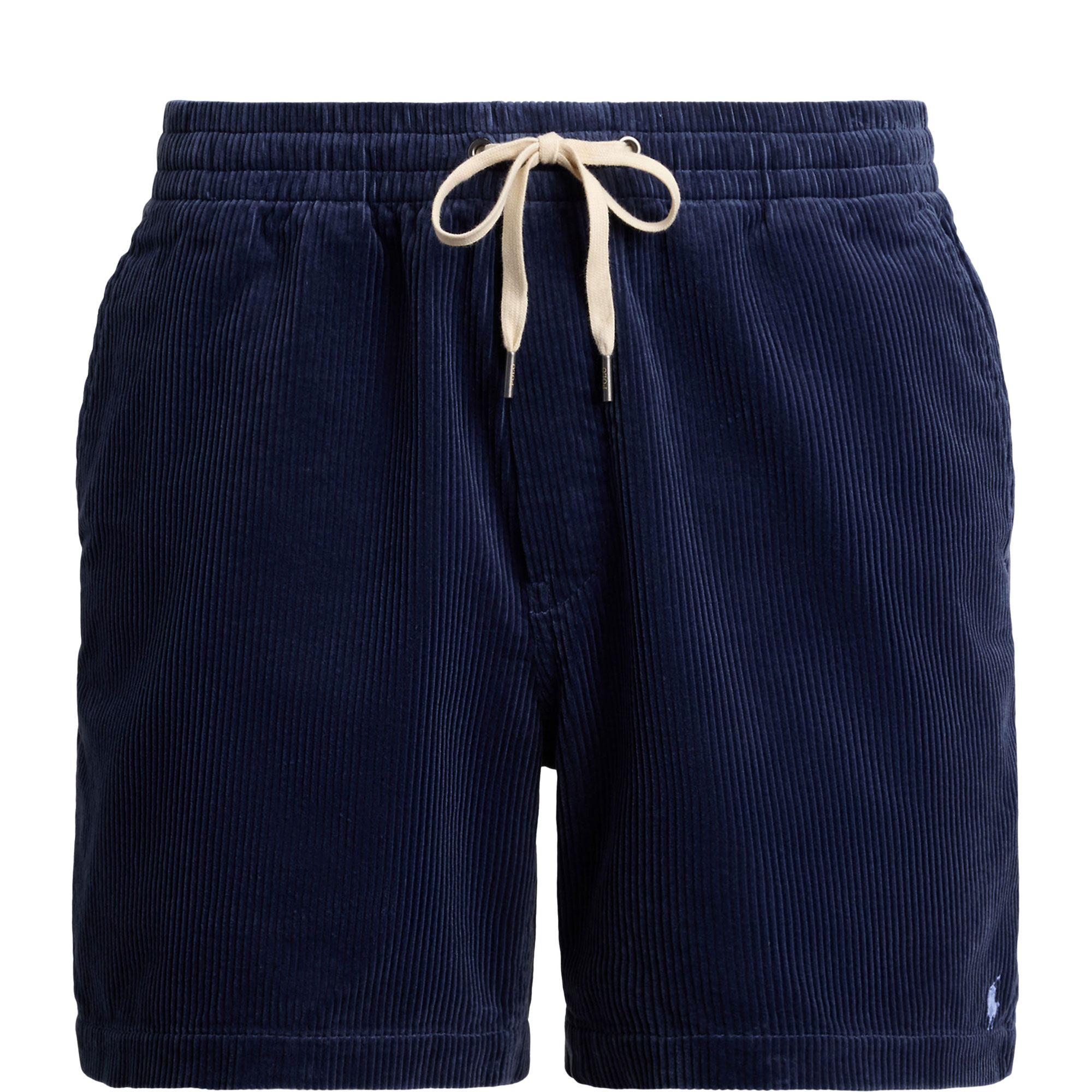 Prepster Pony Logo Drawstring Corduroy Shorts