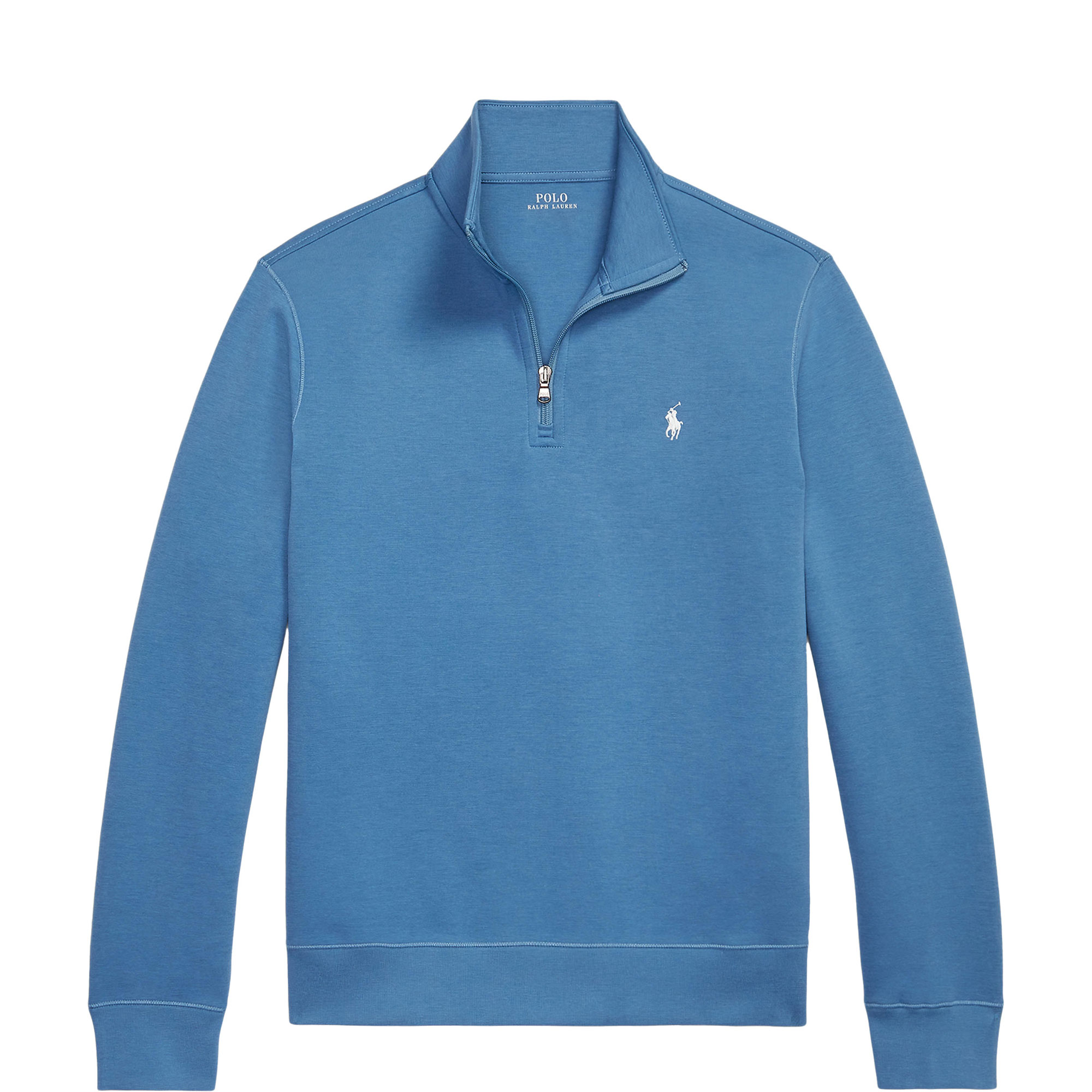 Pony Logo Double Knit Zip Sweatshirt