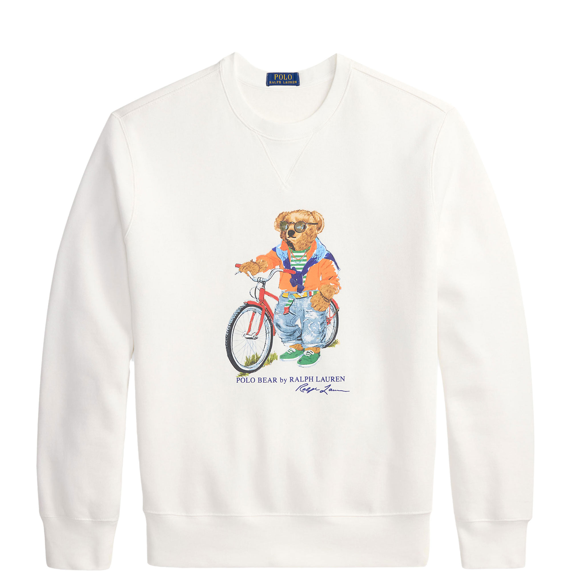 Polo Bear Logo Fleece Sweatshirt