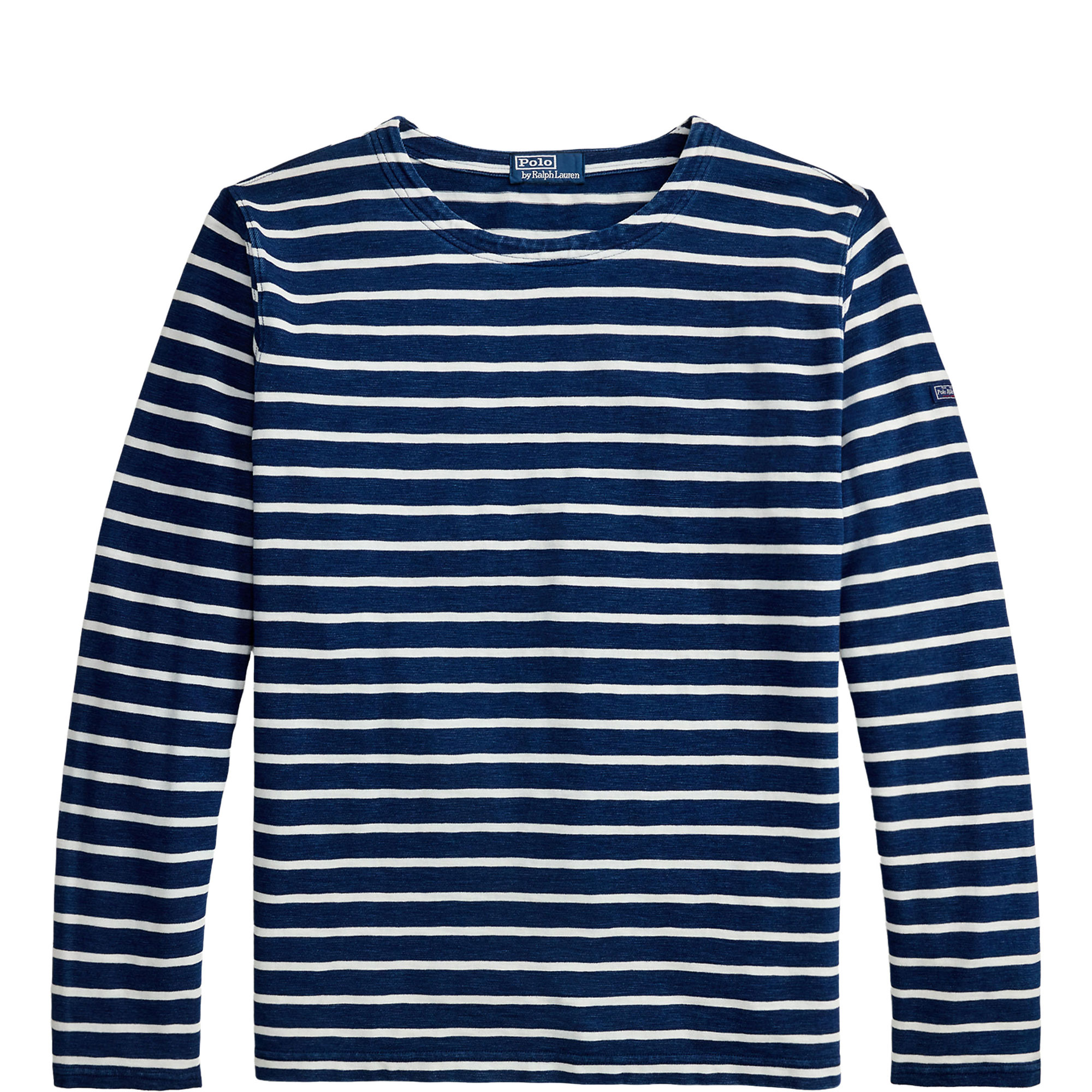 Logo Label Striped T-Shirt