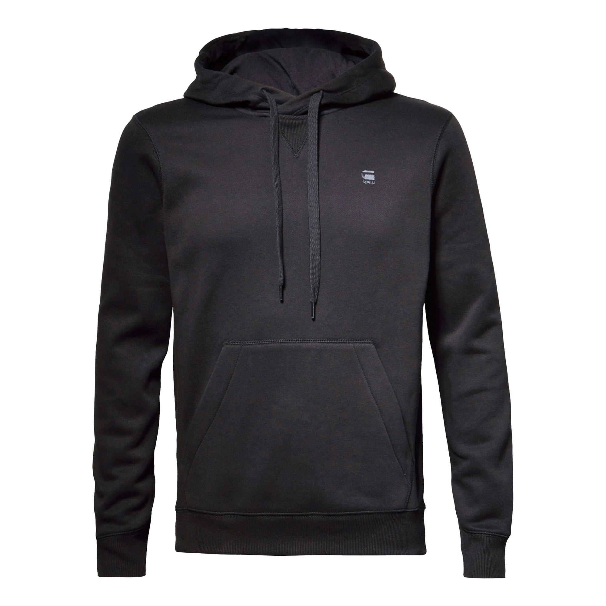 G-Star Raw Herren Nero Longpullover G-Star "Premium Core Hoodie Sweater", Gr. M, Schwarz (Dk Schwarz), Obermaterial: 55% Baumwolle, 45% Polyester, Pullover Longpu... - Bild 2