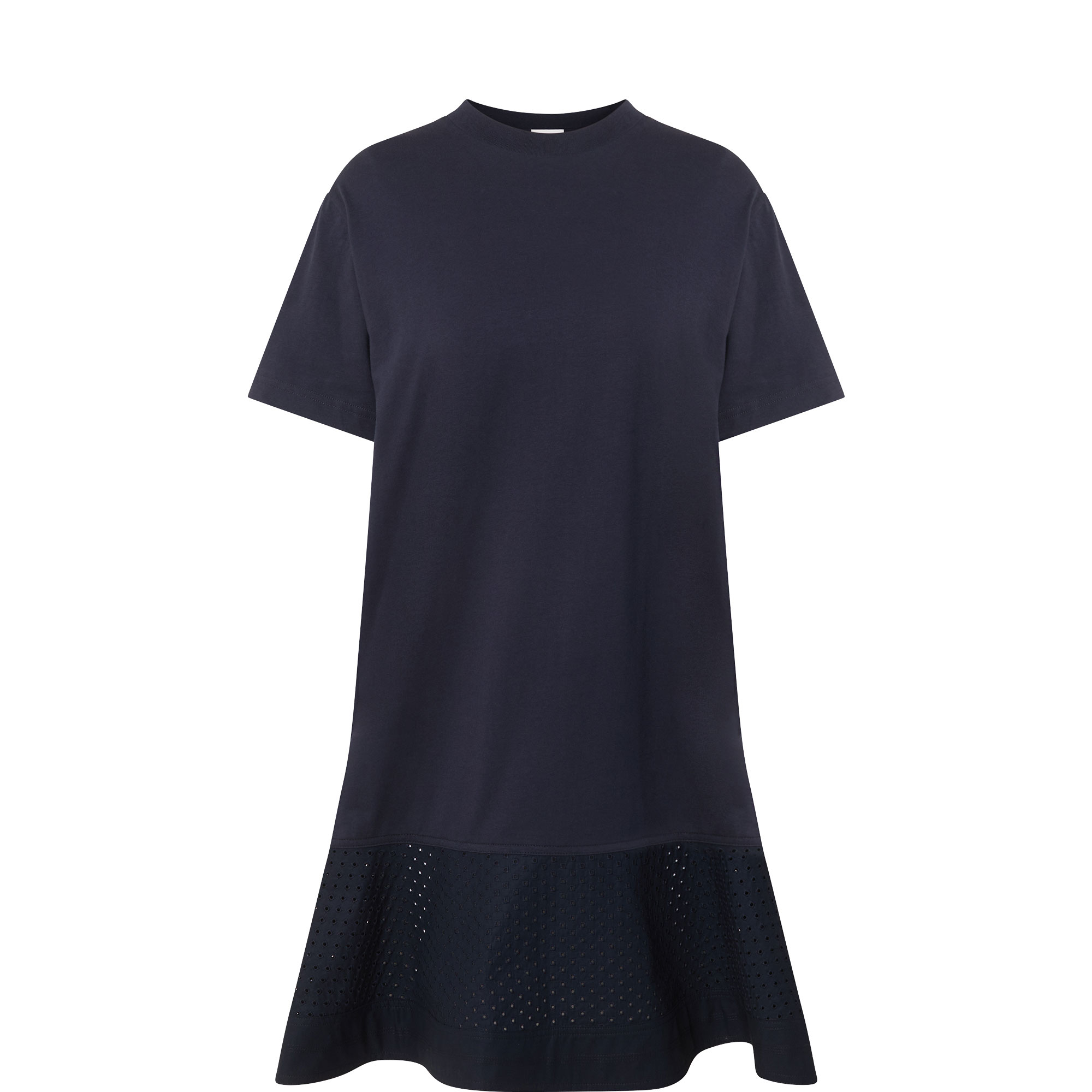 Embroidered Mini Dress