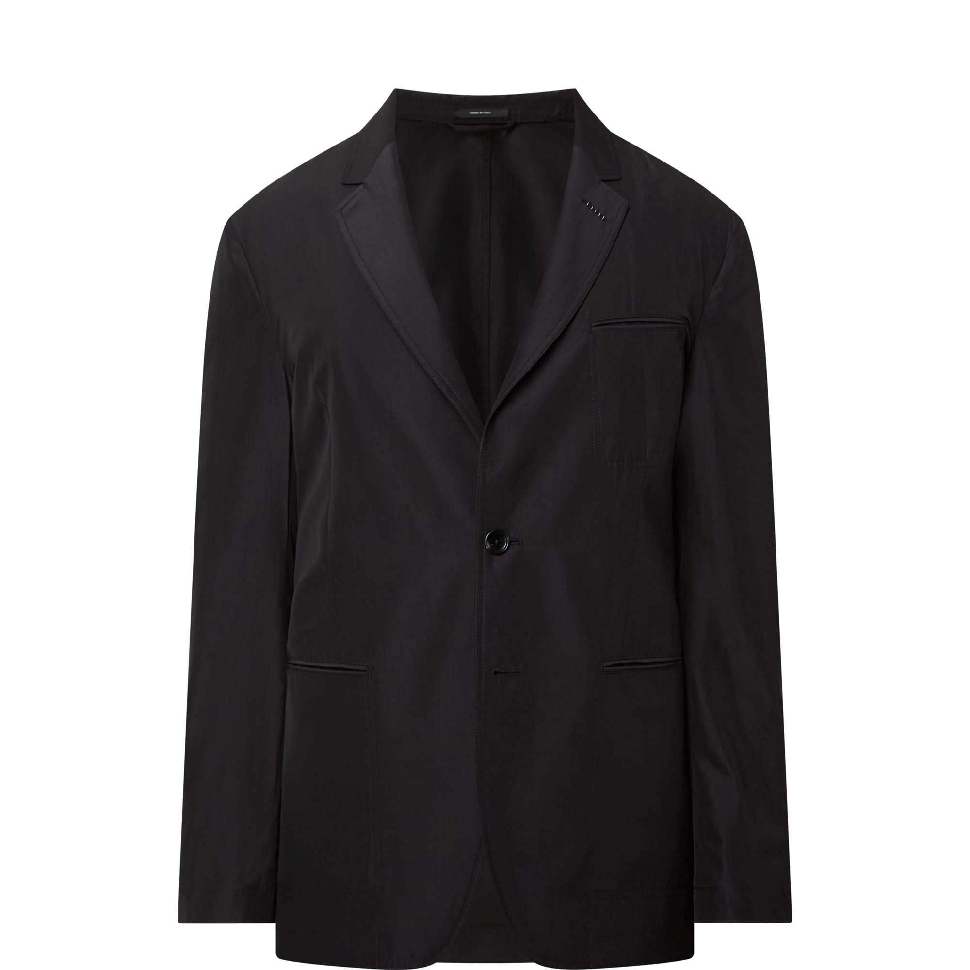 Textured Single Breasted Blazer