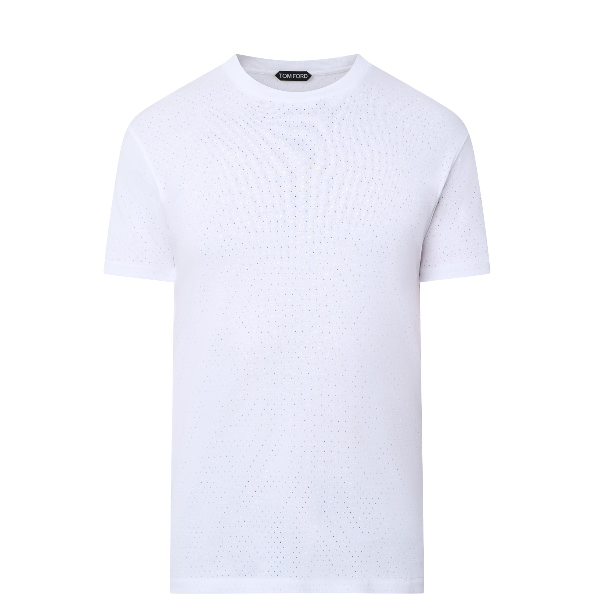 Perforated Rib T-Shirt