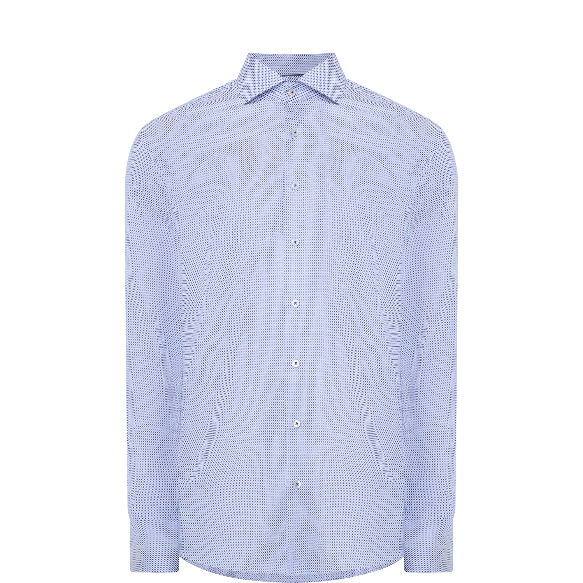 1863 Mini Check Single Cuff Shirt