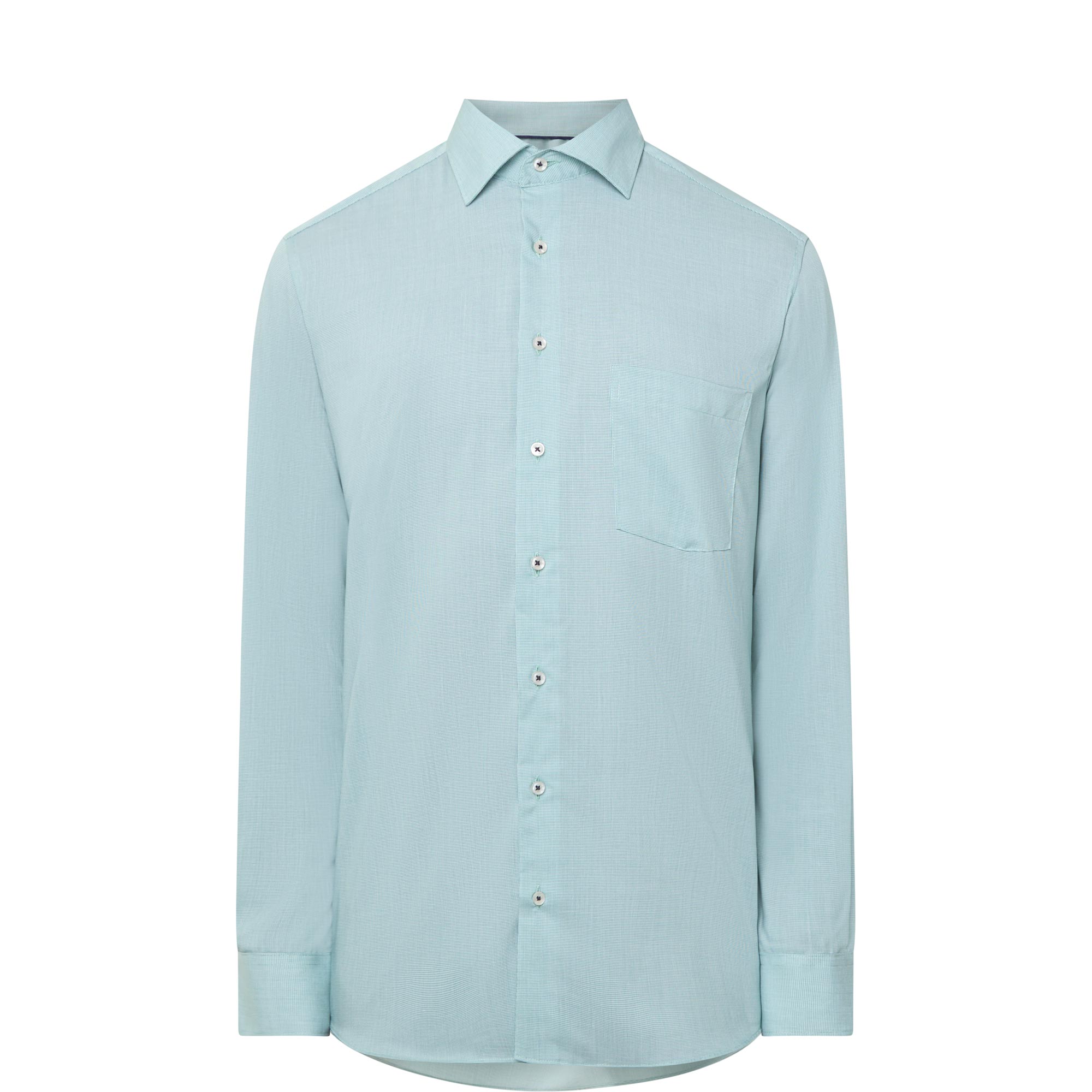 Mini Check Single Cuff Shirt