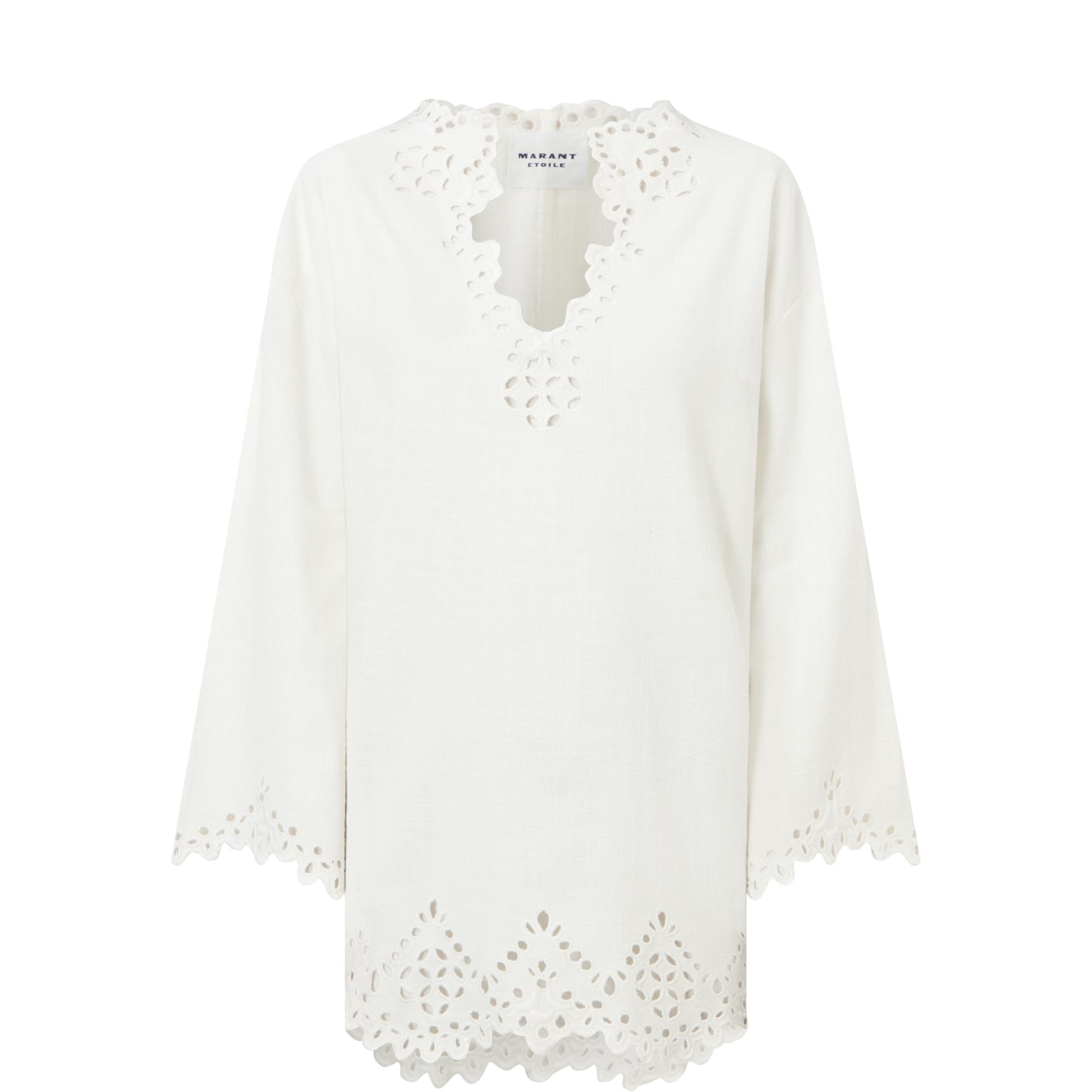 Sherazade Embroidered Mini Dress