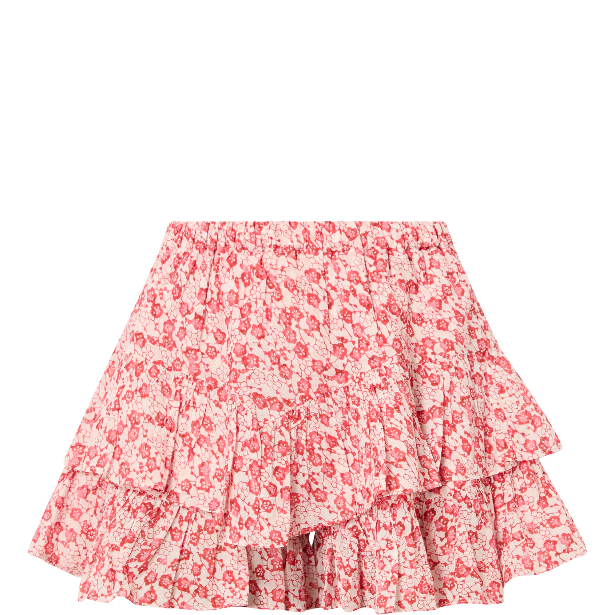 Jocadia Frill Floral Shorts