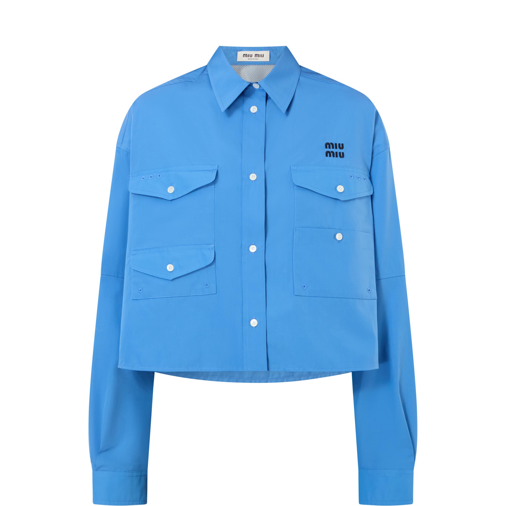 Logo Flap Pocket Overshirt