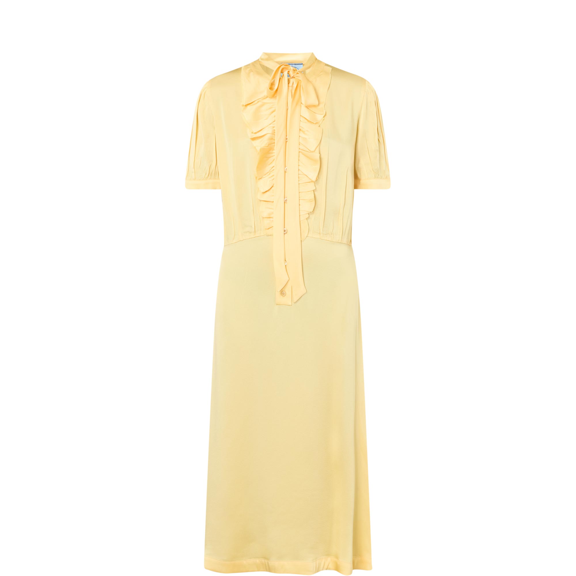 Pussybow Ruffle Dress