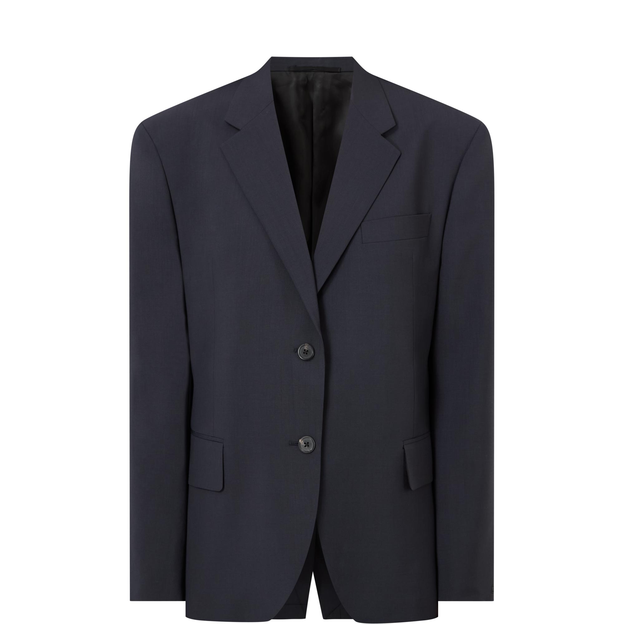 Single-Breasted Oversized Blazer