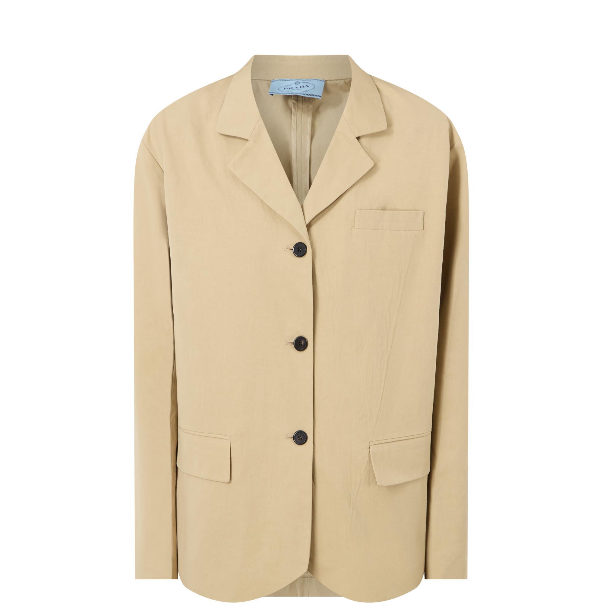 Single-Breasted Oversized Blazer