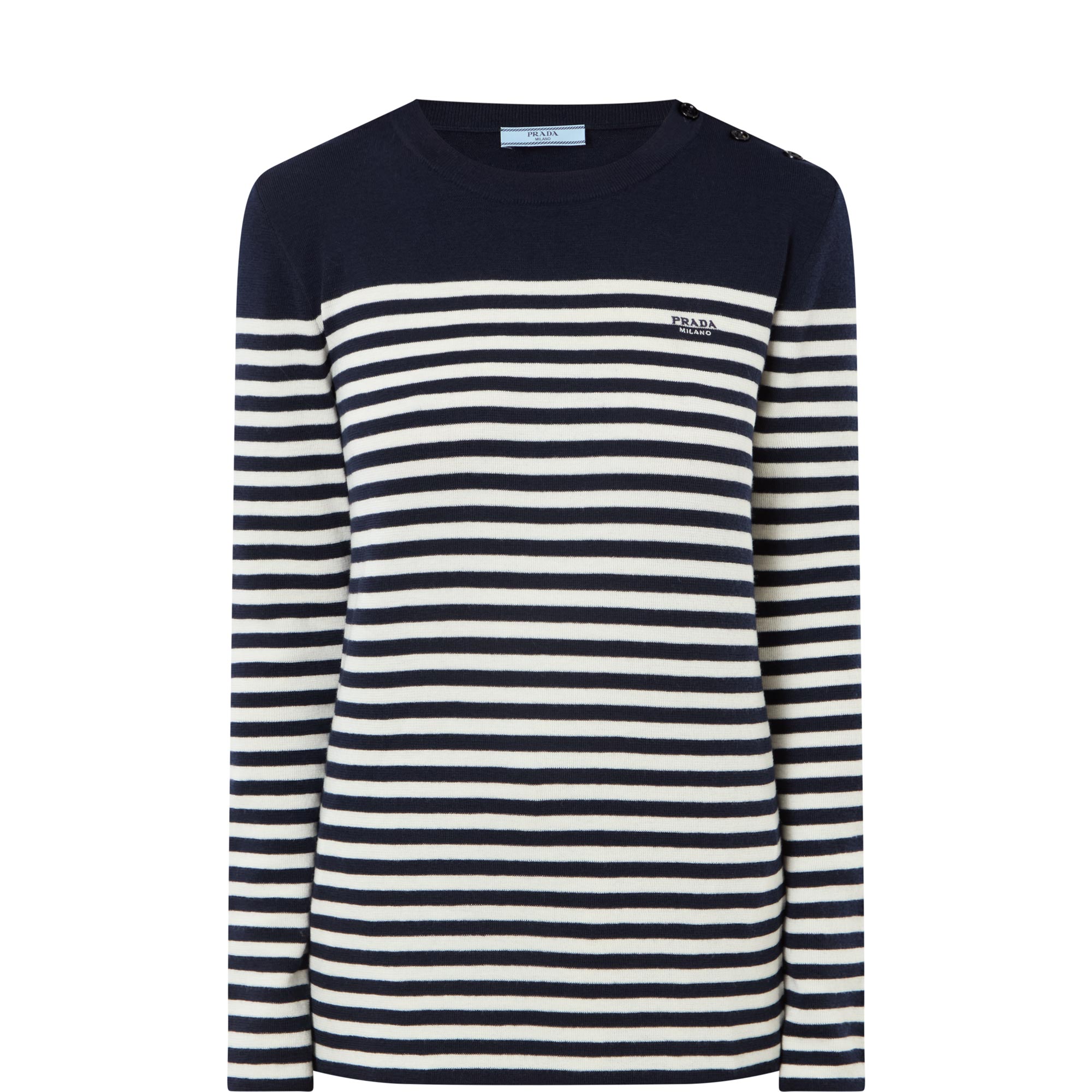 Logo Striped Sweater
