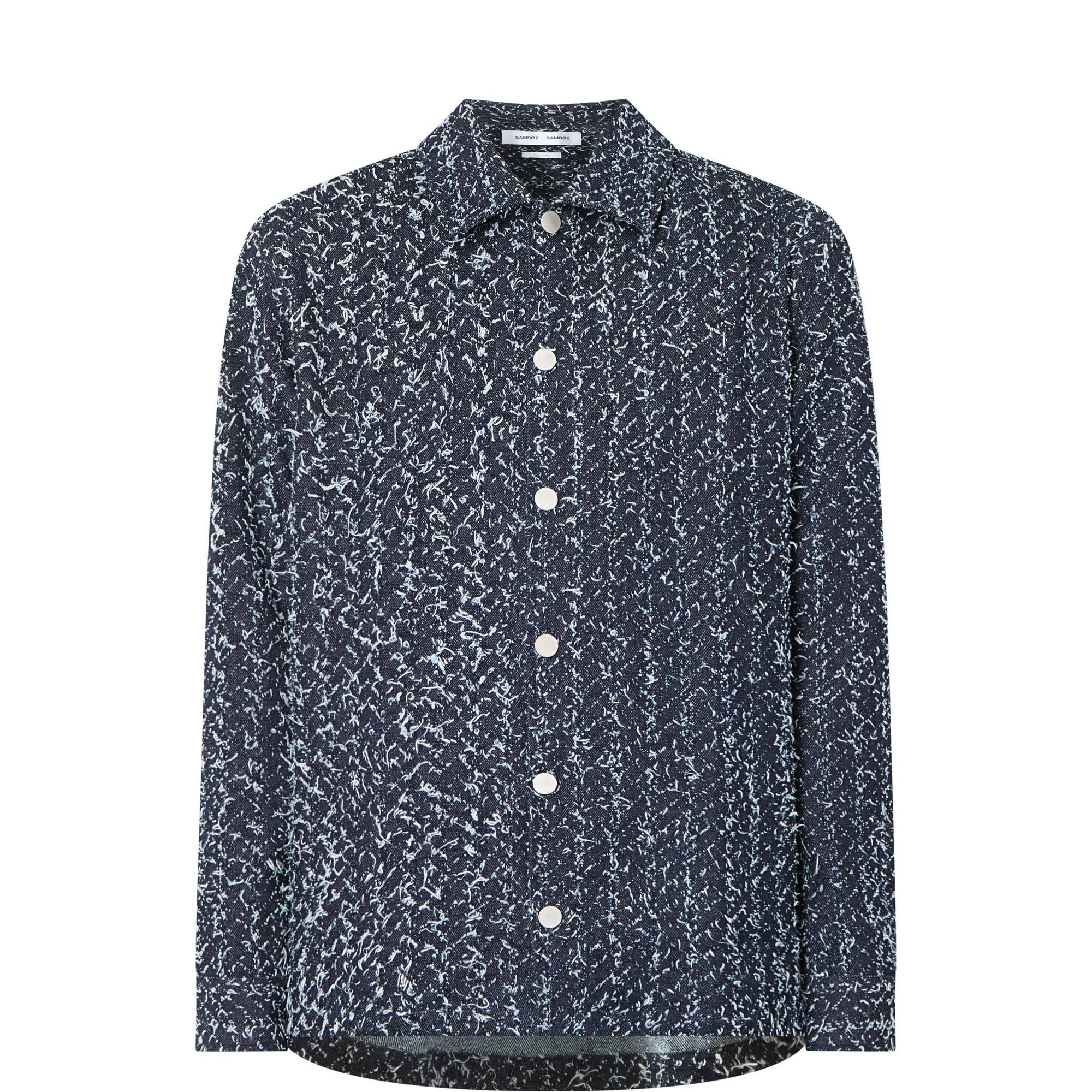 Castor Denim Flecked Overshirt